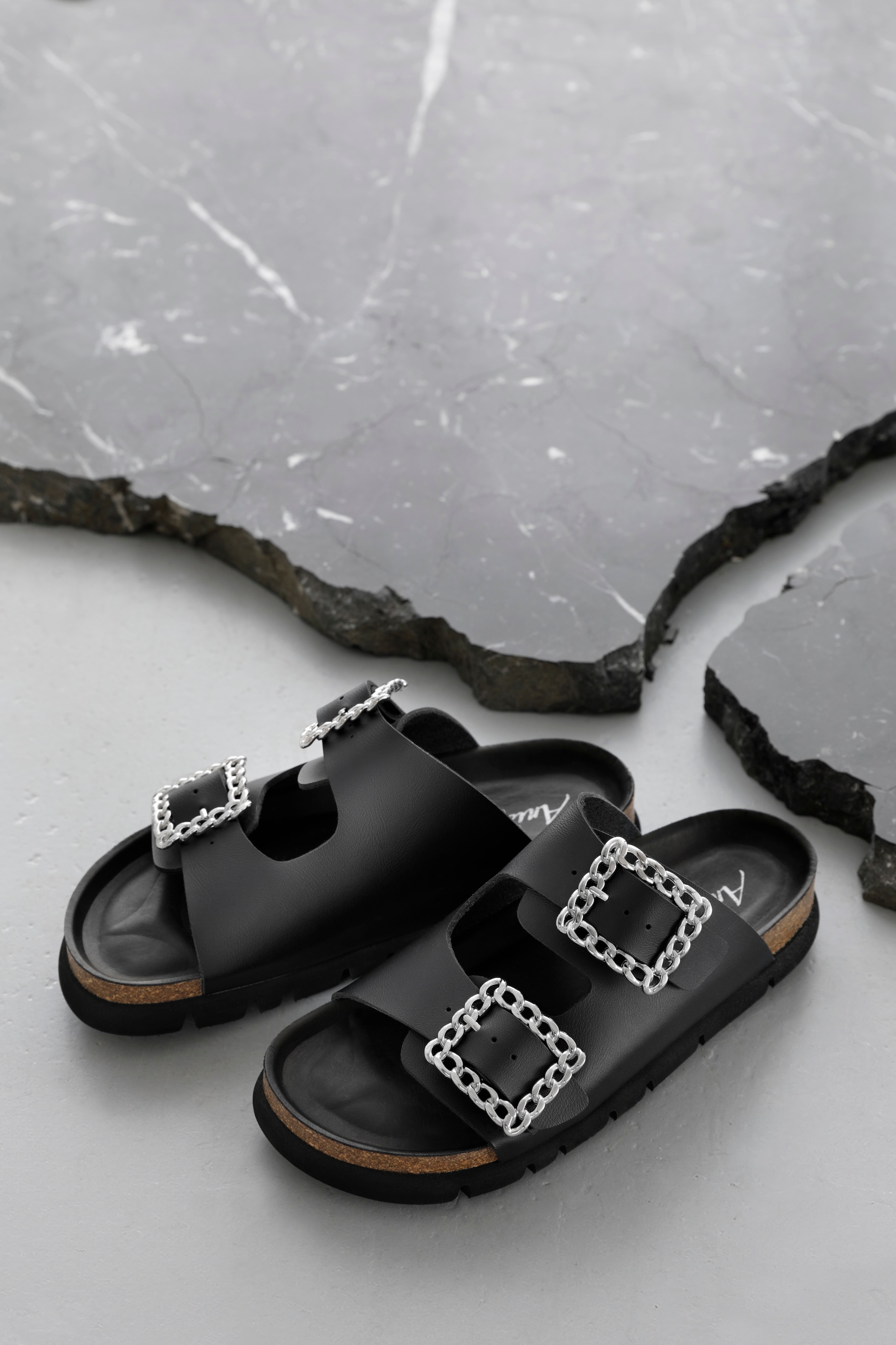 Aniston SHOES Pantolette, Sommerschuh, Strandschuh, Urlaubschuh - NEUE KOLLEKTION