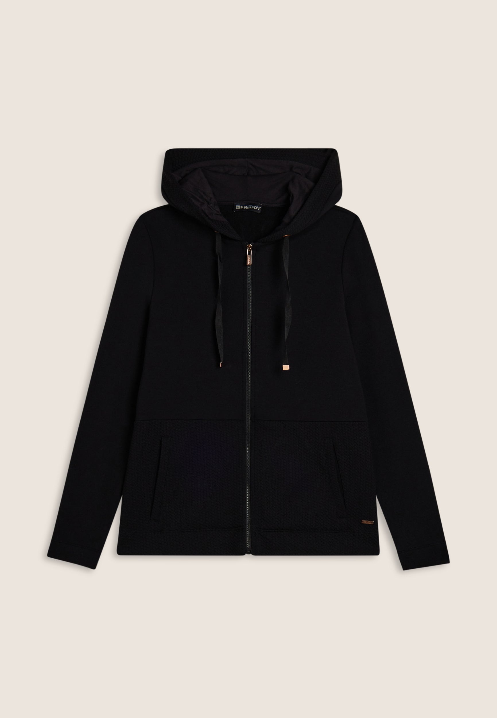 Freddy Kapuzensweatjacke »ZIP Hoody Jacket« mit Struktur
