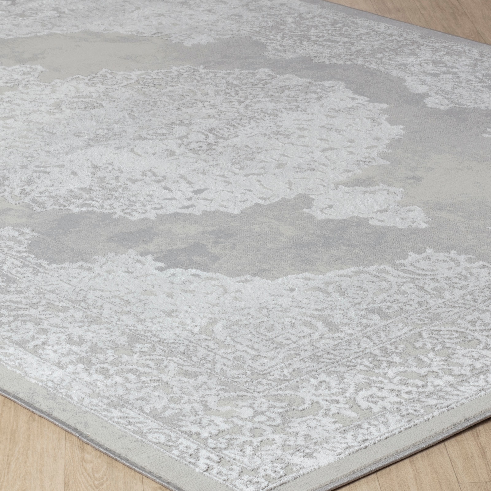 Livabliss Teppich »LOCKPORT«, rechteckig, 10 mm Höhe, Kurzflor Orientteppich, Wohnzimmer, Schlafzimmer, Beige