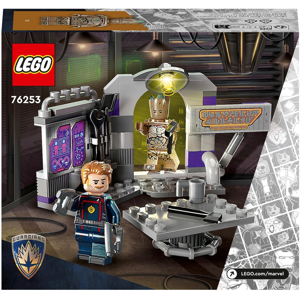 LEGO® Konstruktionsspielsteine »Hauptquartier der Guardians of the Galaxy (76253), LEGO® Marvel«, (67 St.)