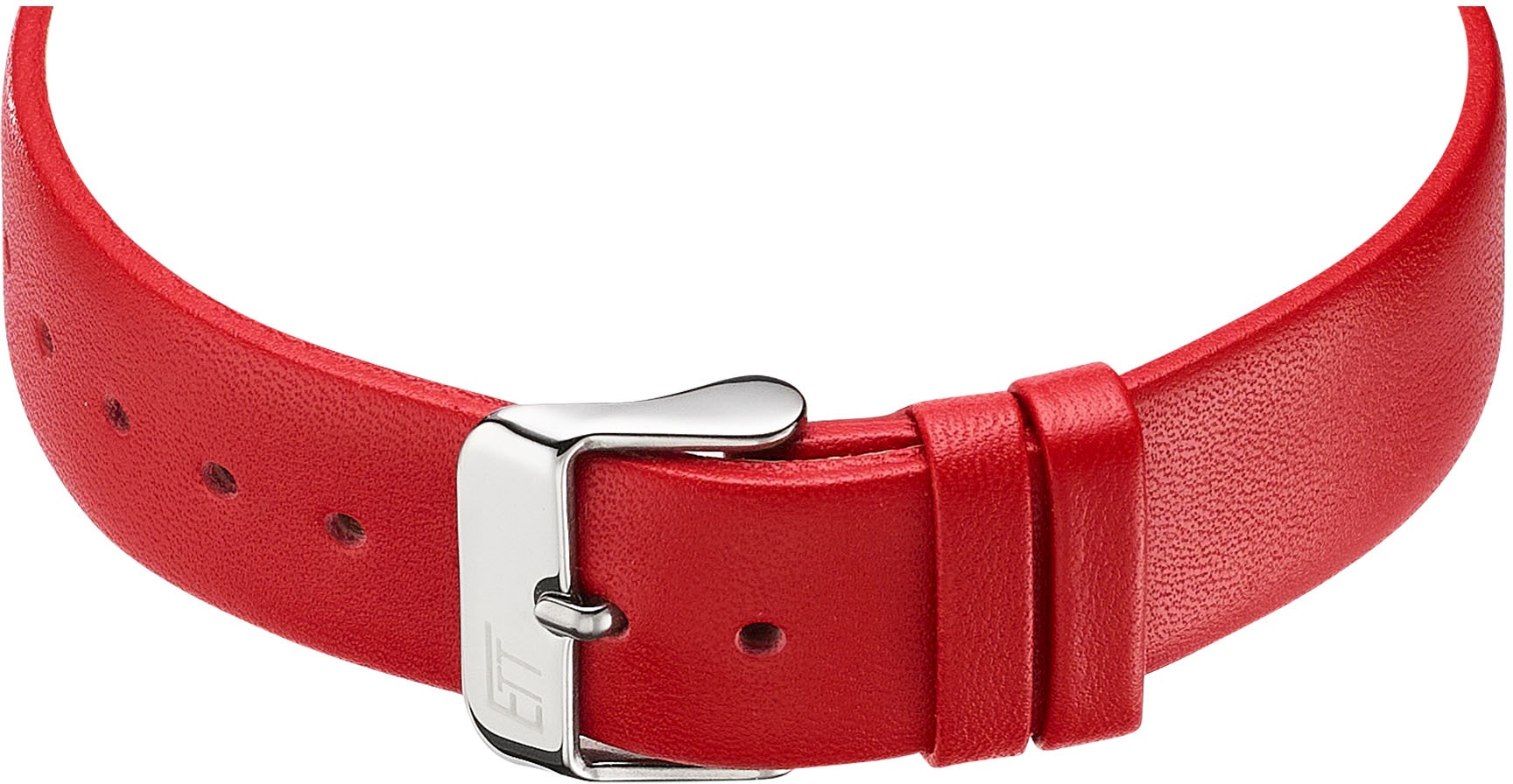 ETT Funkuhr »Station Watch«, Armbanduhr, Damenuhr, Solar, Lederarmband