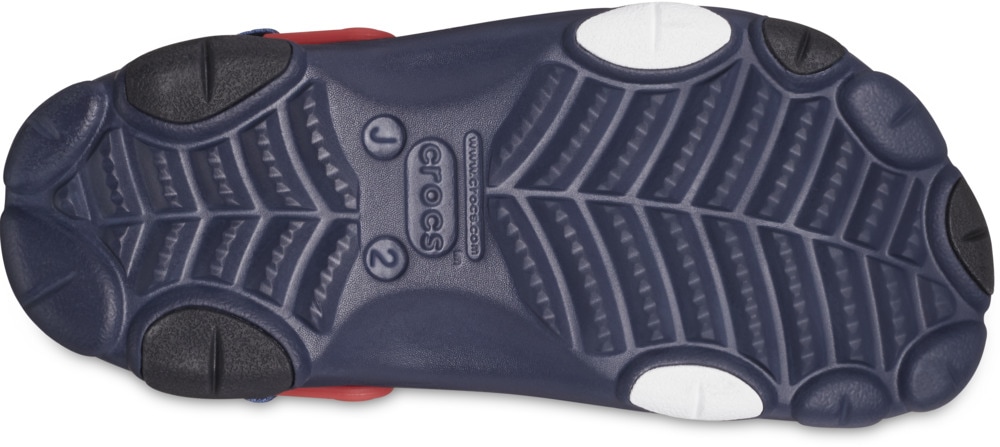Crocs Clog »Spider Man All Terrain Clog K«, Sommerschuh, Sandale, Kinderschuh mit Spider-Man Motiv