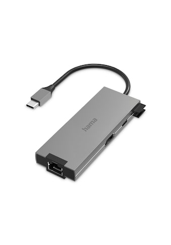 USB-Adapter »USB-C Multiport Hub für Laptop mit 5 Ports, USB-A, USB-C, HDMI, LAN«,...
