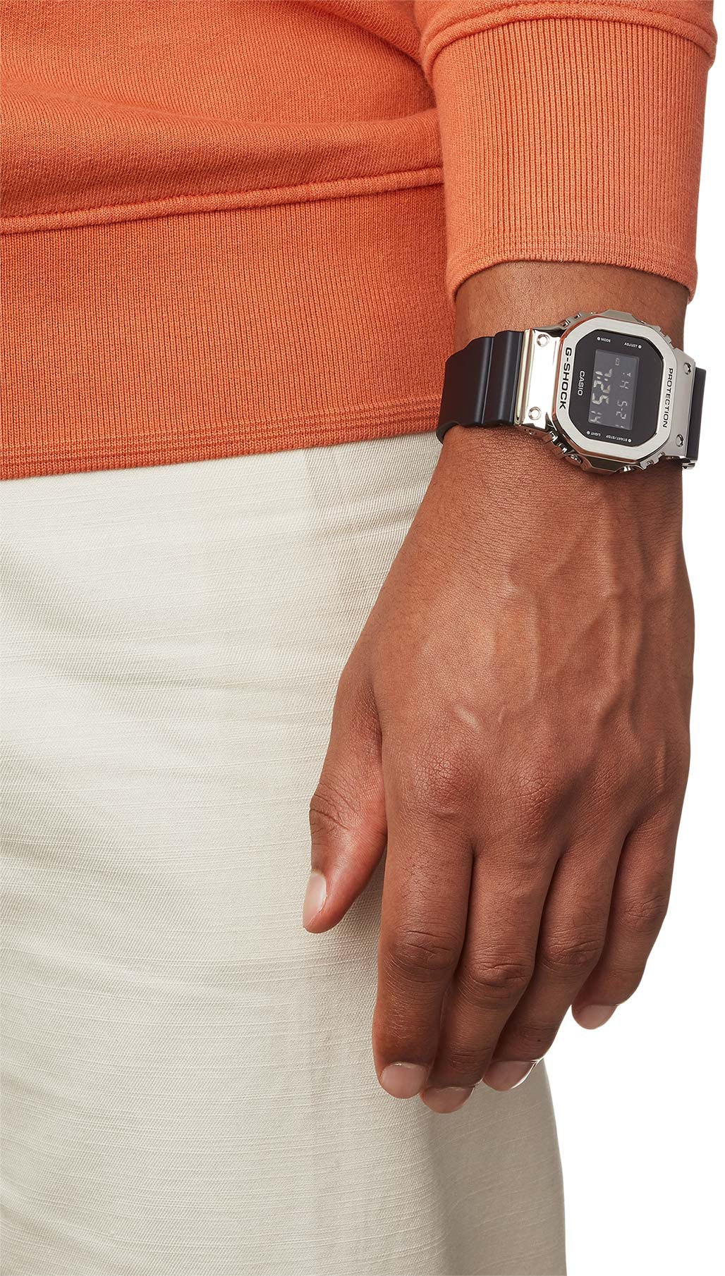 CASIO G-SHOCK Chronograph, Quarzuhr, Armbanduhr, Herrenuhr, digital, automatischer Kalender