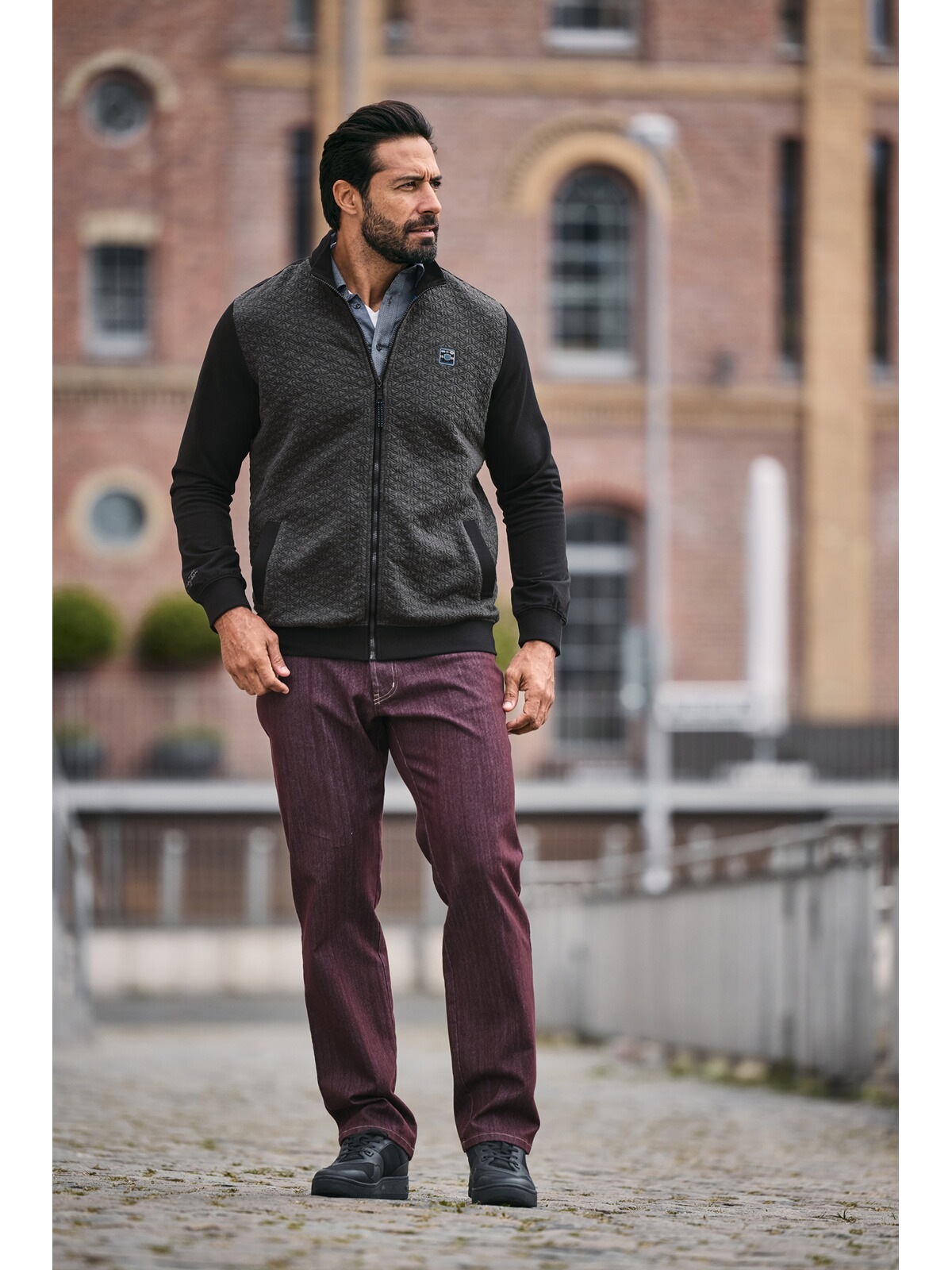 Jan Vanderstorm Sweatjacke »Sweatjacke LARSHEIM«