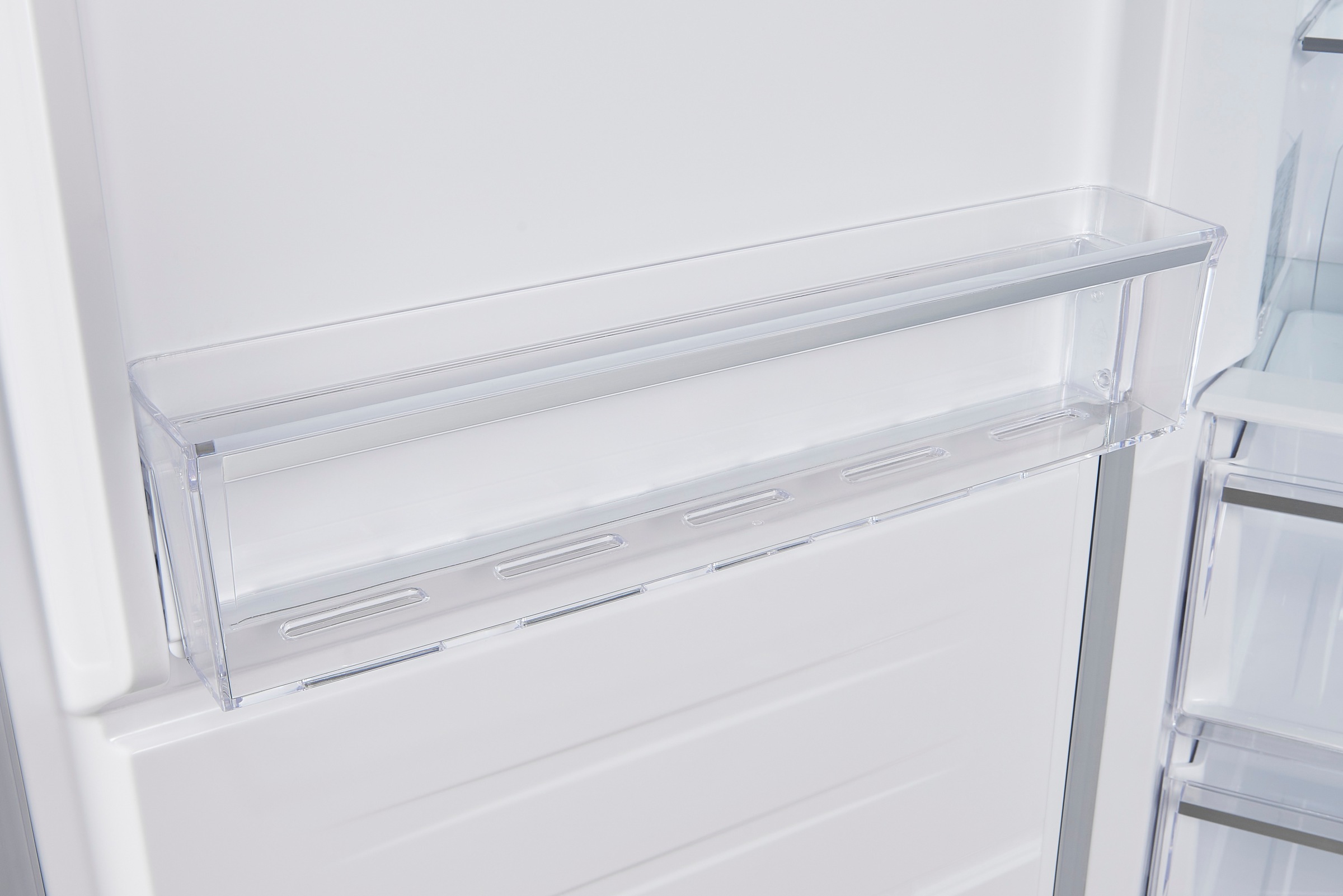 exquisit Gefrierschrank »GS295--H-040E inoxlook-az«, 185 cm hoch, 60 cm breit, Türanschlag wechselbar