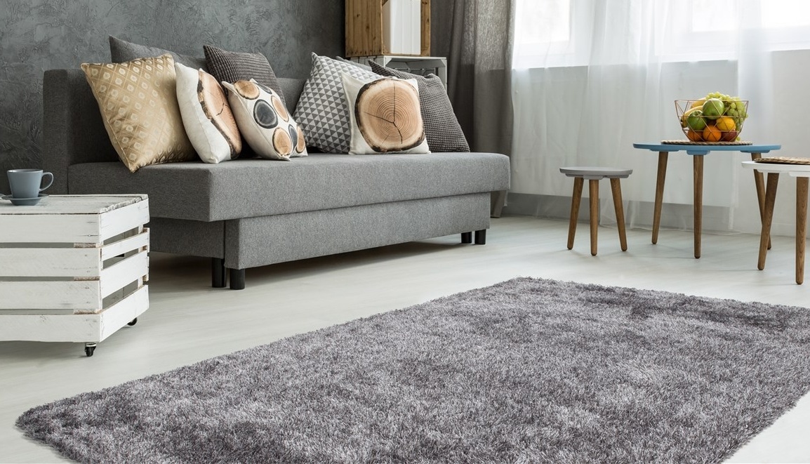 Kayoom Hochflor-Teppich »Diamond 700«, rechteckig, 45 mm Höhe, weiche Microfaser, Langflor, Shaggy, Melange, Wohnzimmer