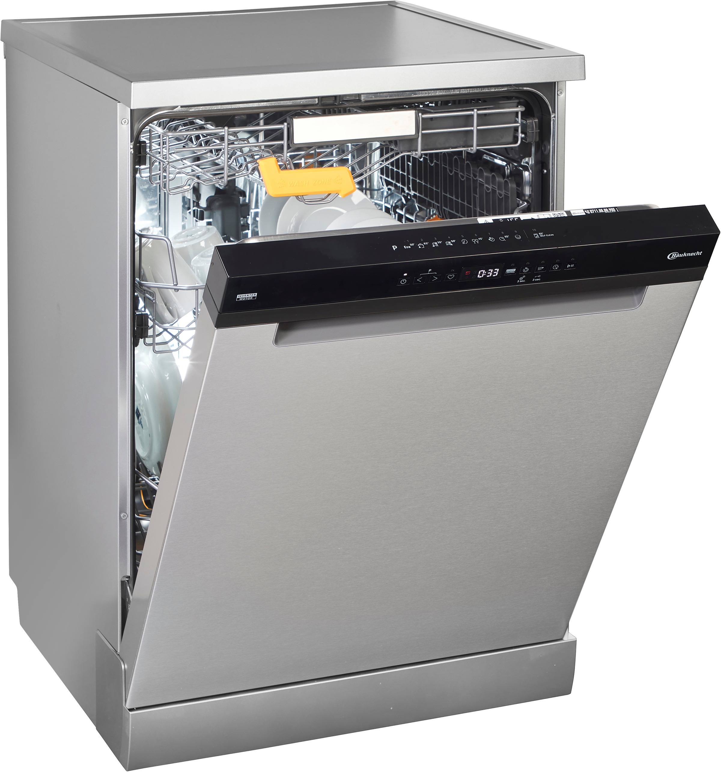 BAUKNECHT Standgeschirrspüler »BKSV1 FBM« 15 tlg. Maßgedecke