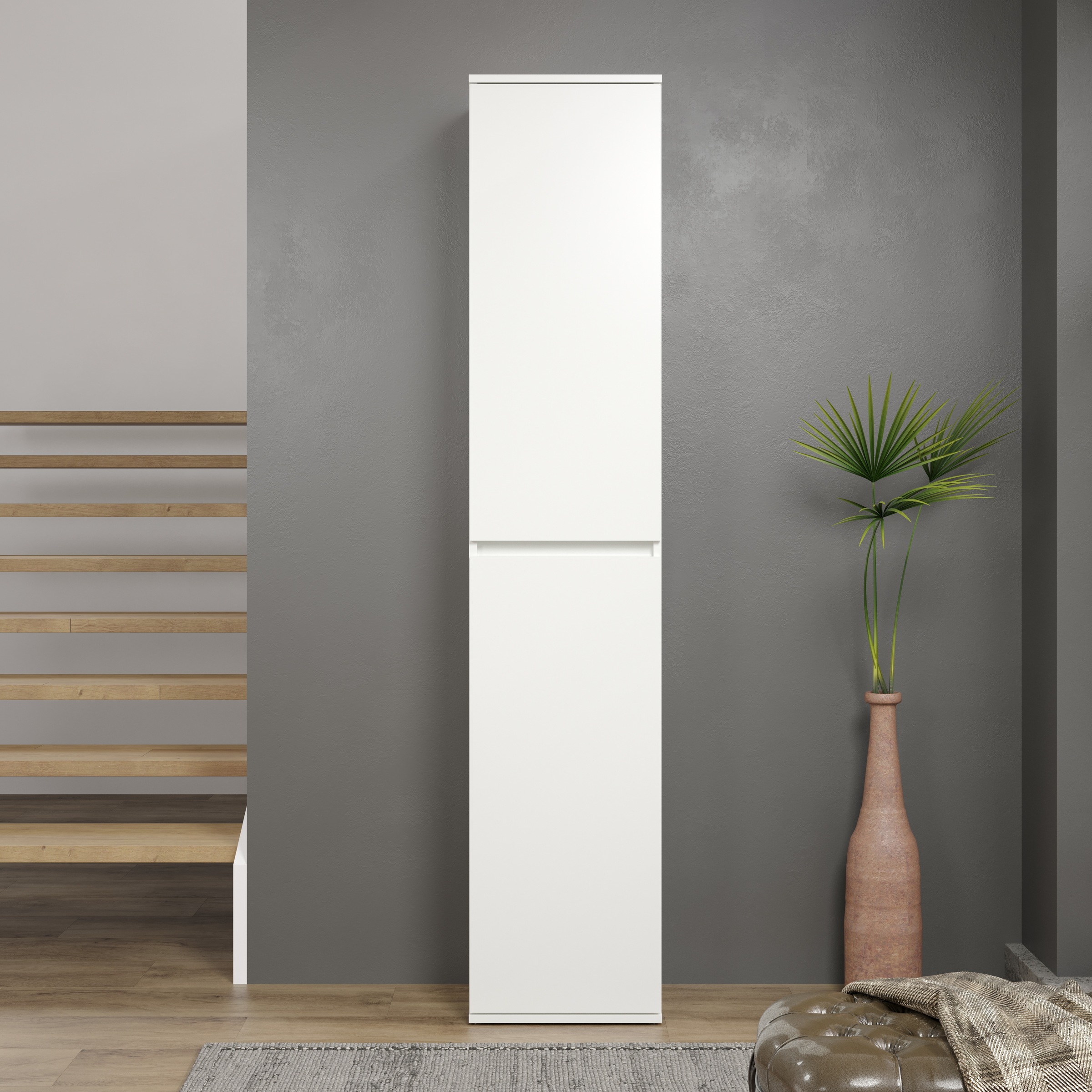 Home affaire Mehrzweckschrank "Novara" Mehrzweckschrank mit Kleiderstange - (B/T/H) nach Wahl 37-74/34/191 cm