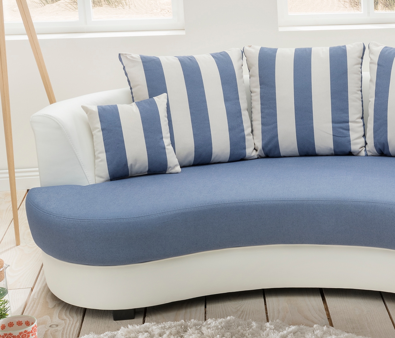 INOSIGN Ecksofa »Limoncello organische Formensprache, L-Form«, ergonomische Form