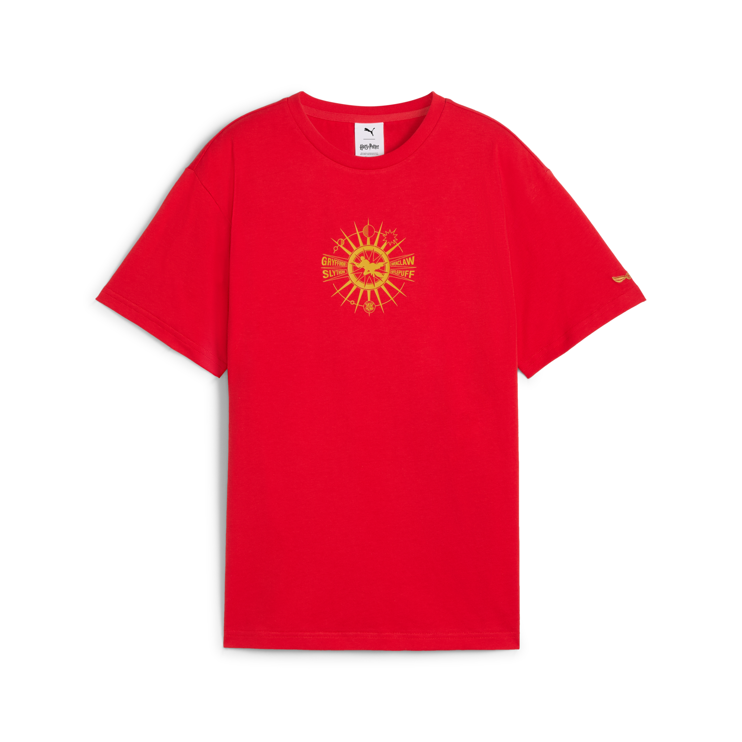 PUMA T-Shirt »X HARRY POTTER RELAXED GRAPHIC TEE« sportlicher Stil, Rundhalsausschnitt, Kurzarmdesign