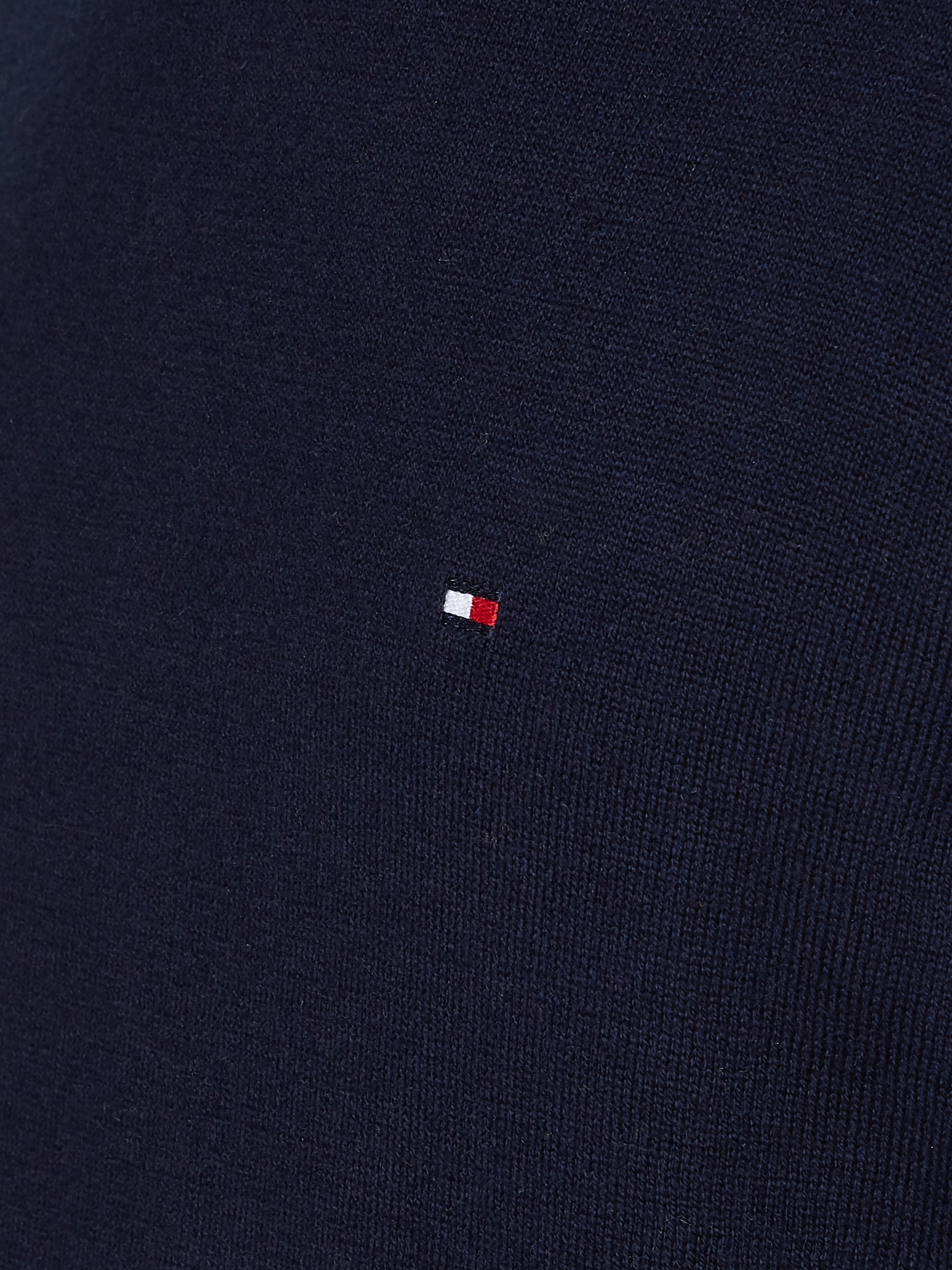 Tommy Hilfiger Rundhalspullover »PIMA ORG CTN CASHMERE CREW NECK«