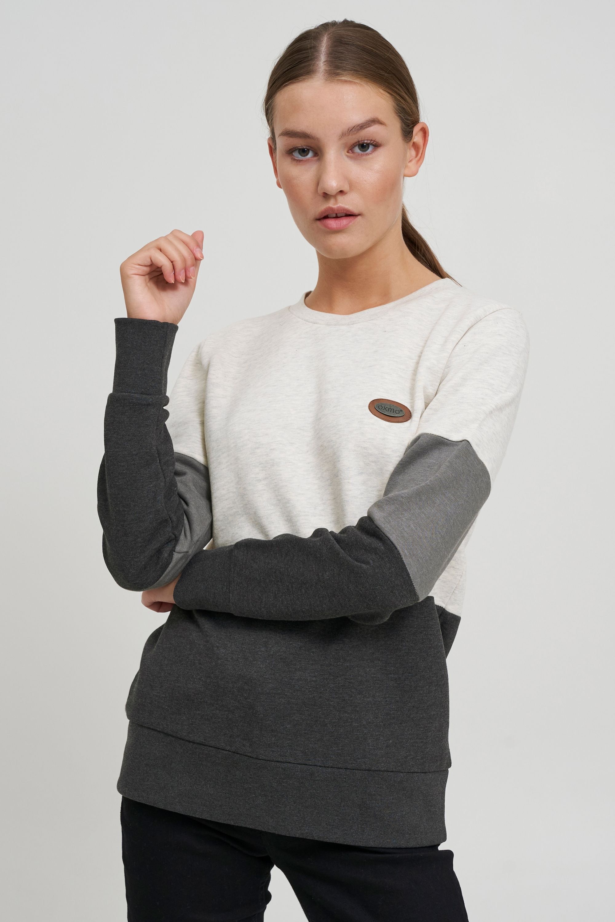 OXMO Rundhalspullover »Sweatshirt OXTrine«