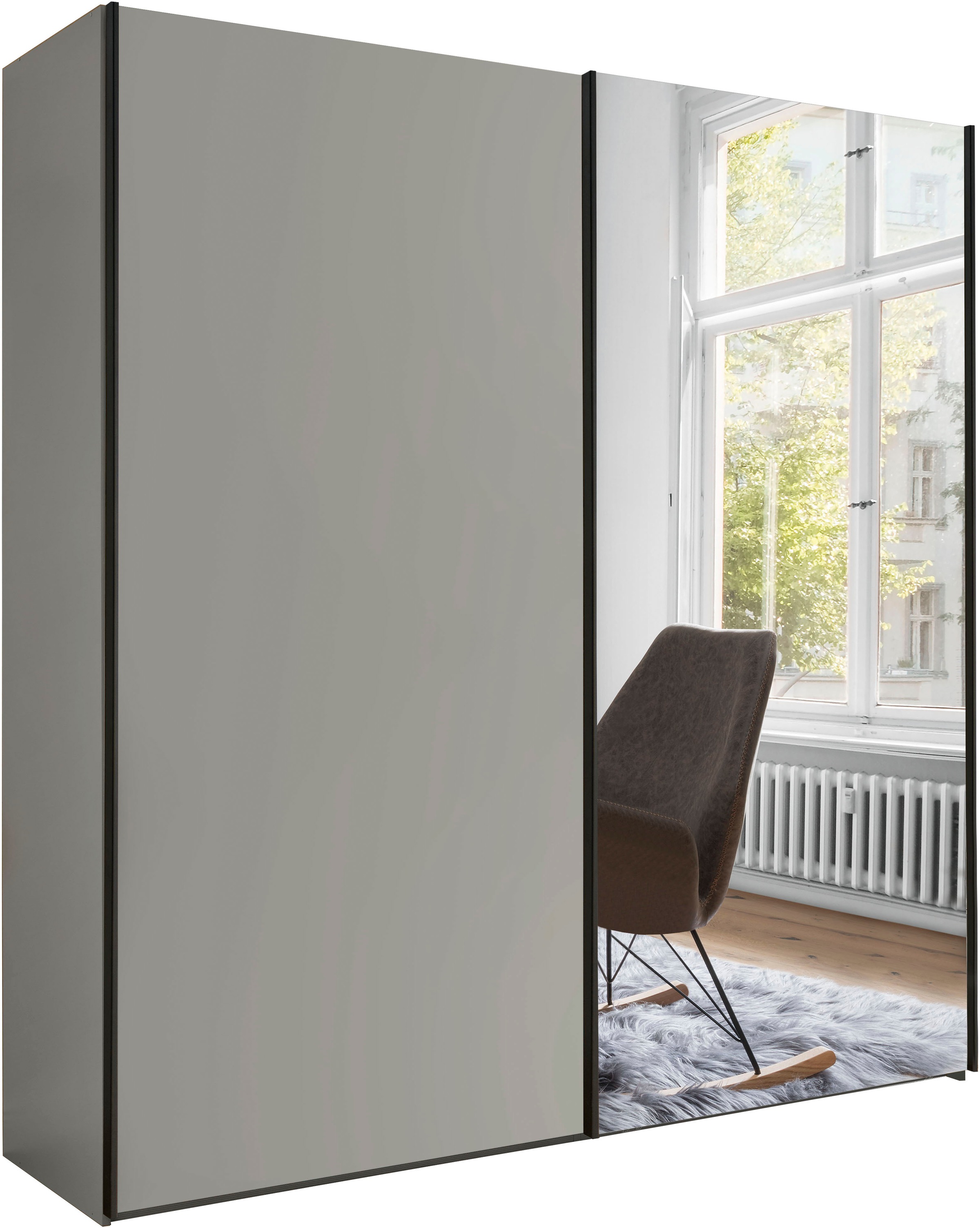 WIEMANN Schwebetürenschrank "Monaco" hochwertige Beschläge