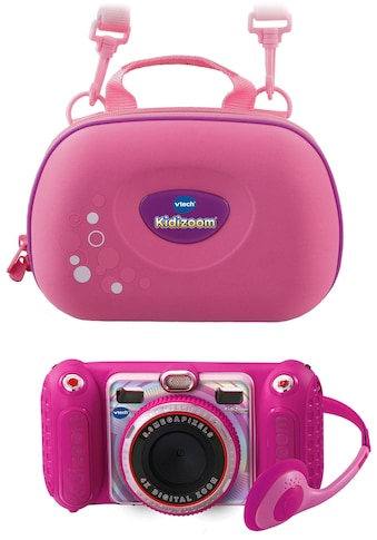 Kinderkamera »KidiZoom Duo Pro, pink«, inklusive Tragetasche