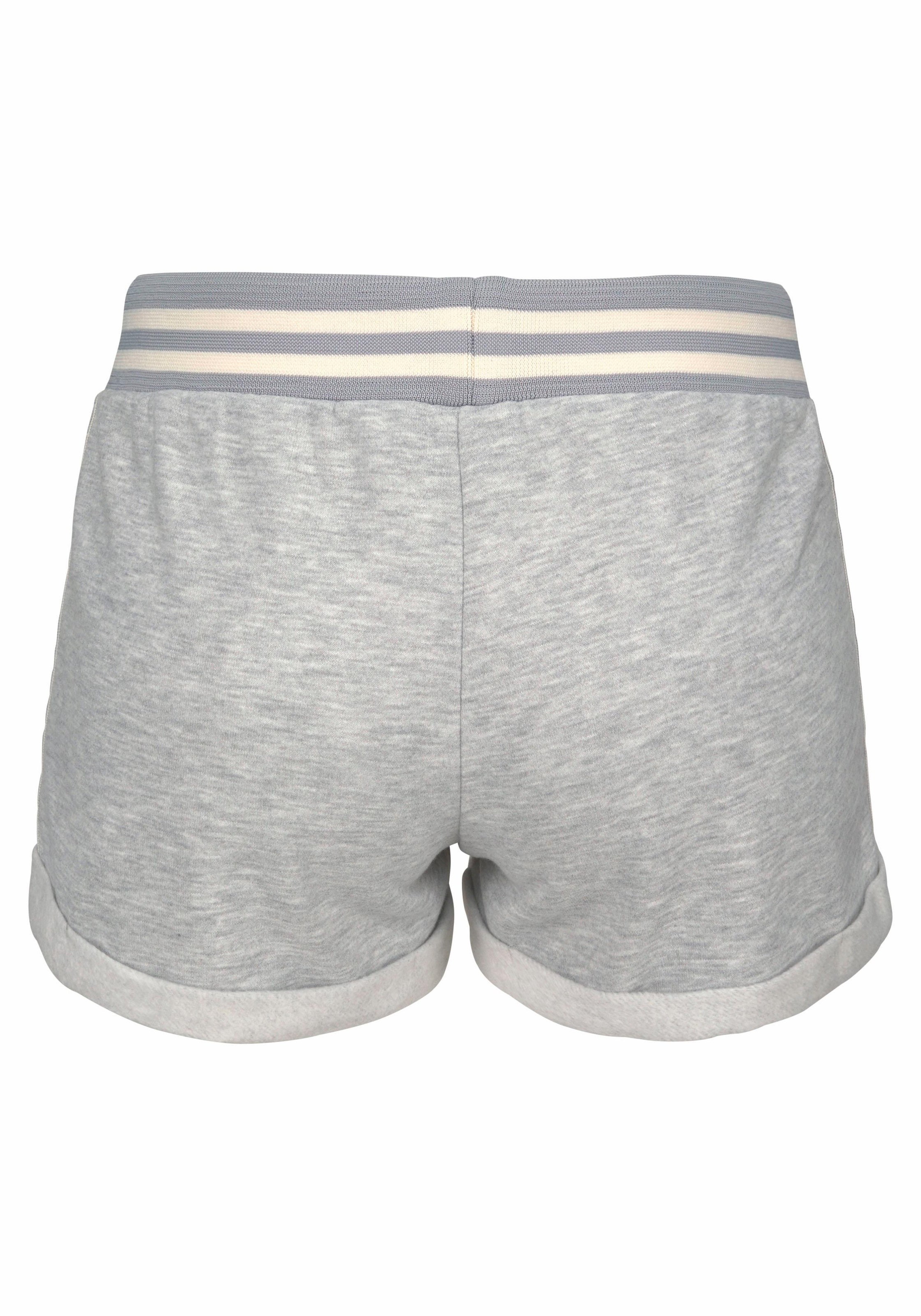 Bench. Relaxshorts, mit gestreiftem Bund, Loungewear, Loungeanzug