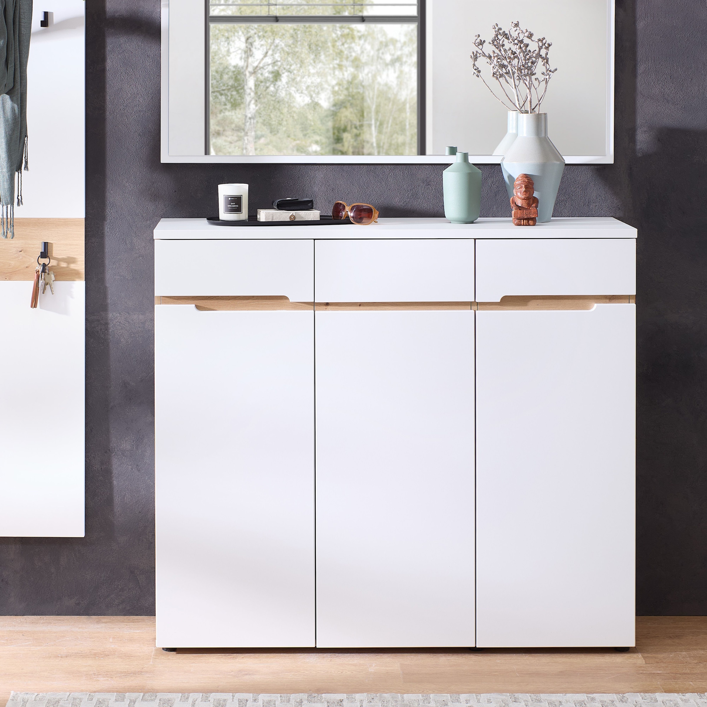 Innostyle Schuhschrank »Memphis Schuhschrank, 120x107x38cm (B/H/T)« 1 Stk. tlg.