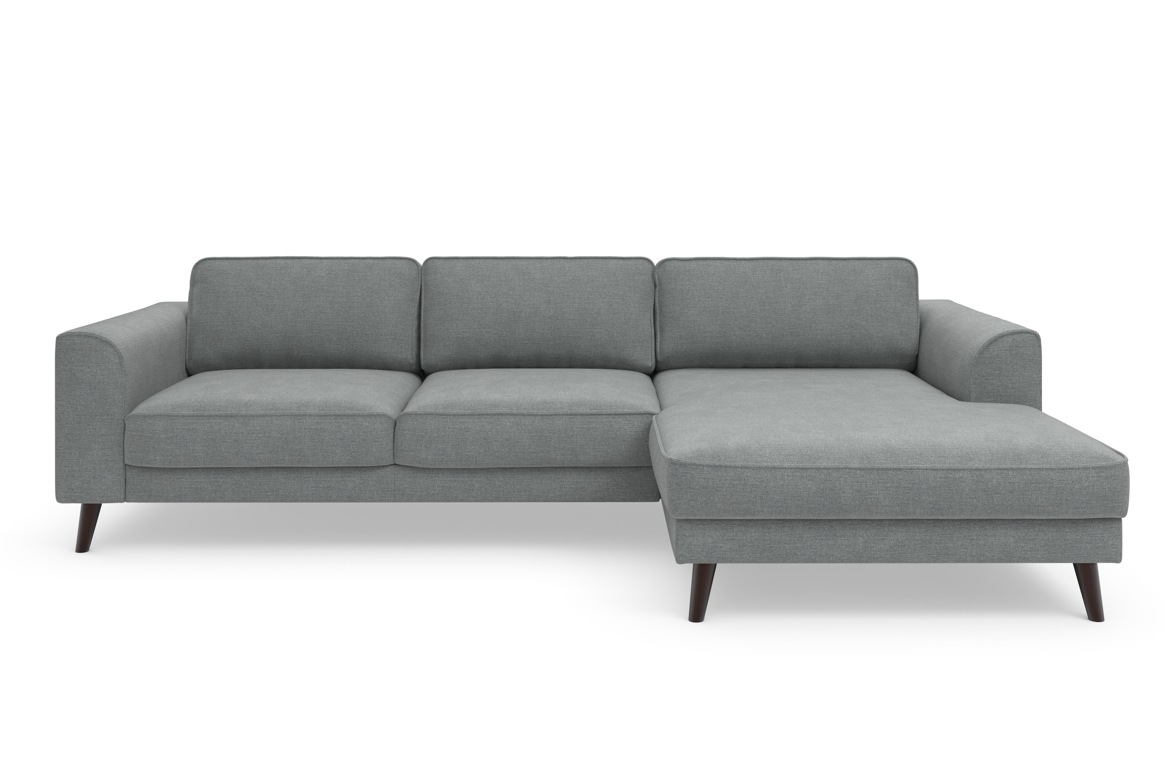 TRENDMANUFAKTUR Ecksofa »Lumber Jack, elegantes Designsofa, zeitlos modern, hoher Sitzkomfort«, wahlweise mit Bettfunktion u. Bettkasten, L-Form
