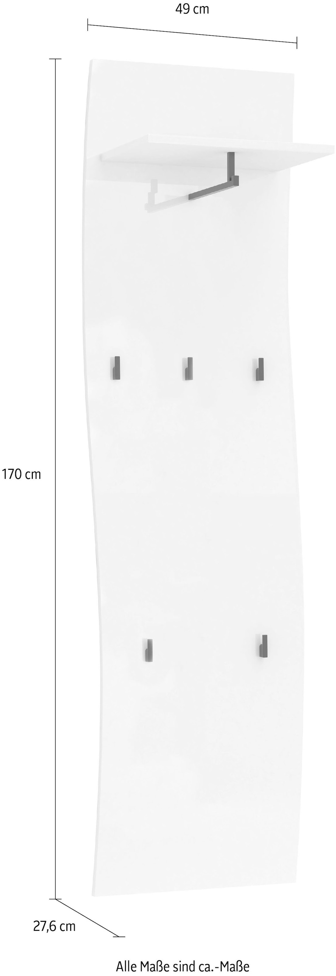 INOSIGN Garderobenpaneel »Kiss«