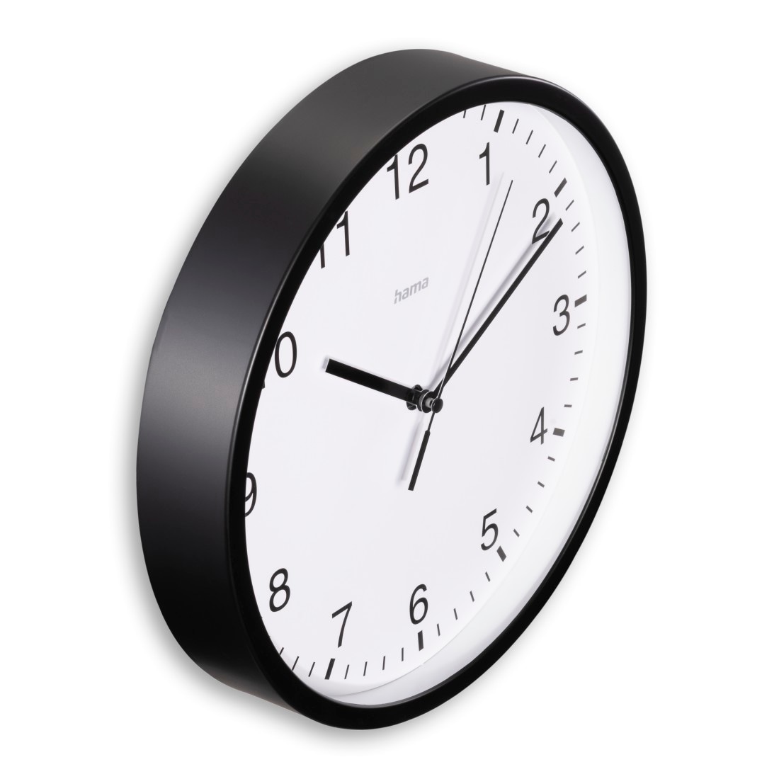 Hama Wanduhr »Wanduhr "Elba", Ø 25 cm, ohne Ticken« geräuscharm