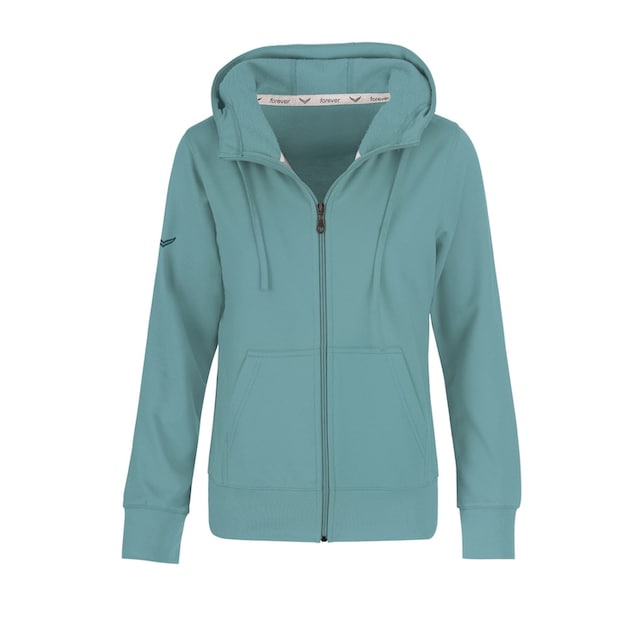 Trigema Sweatjacke »TRIGEMA Kapuzenjacke« bei ♕