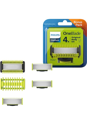 Ersatzscherköpfe »OneBlade Face + Body Set QP310/50«, (Set, 5 St.)