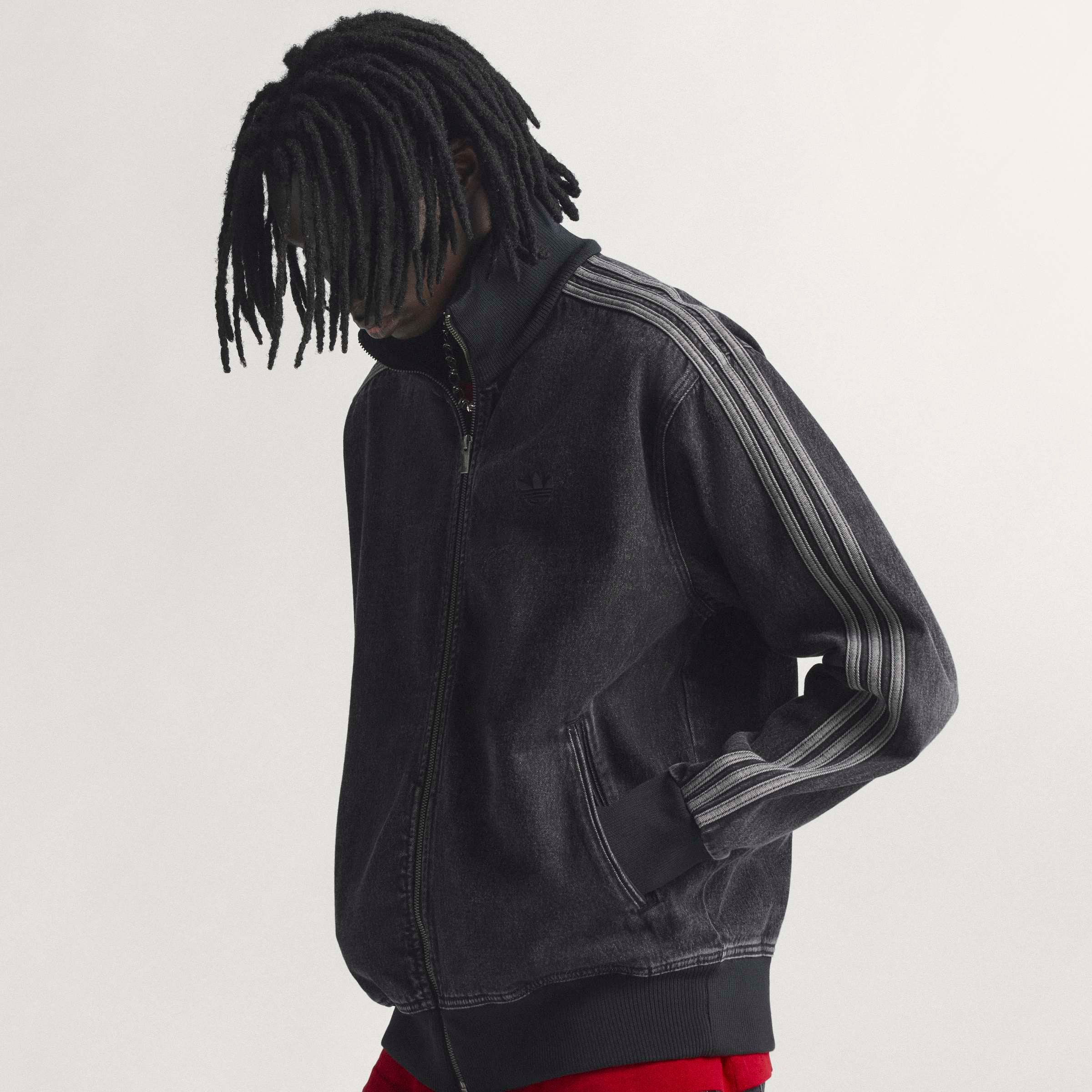 adidas Originals Jeansjacke »DENIM FB TT« mit Reißverschluss, aus Baumwolle