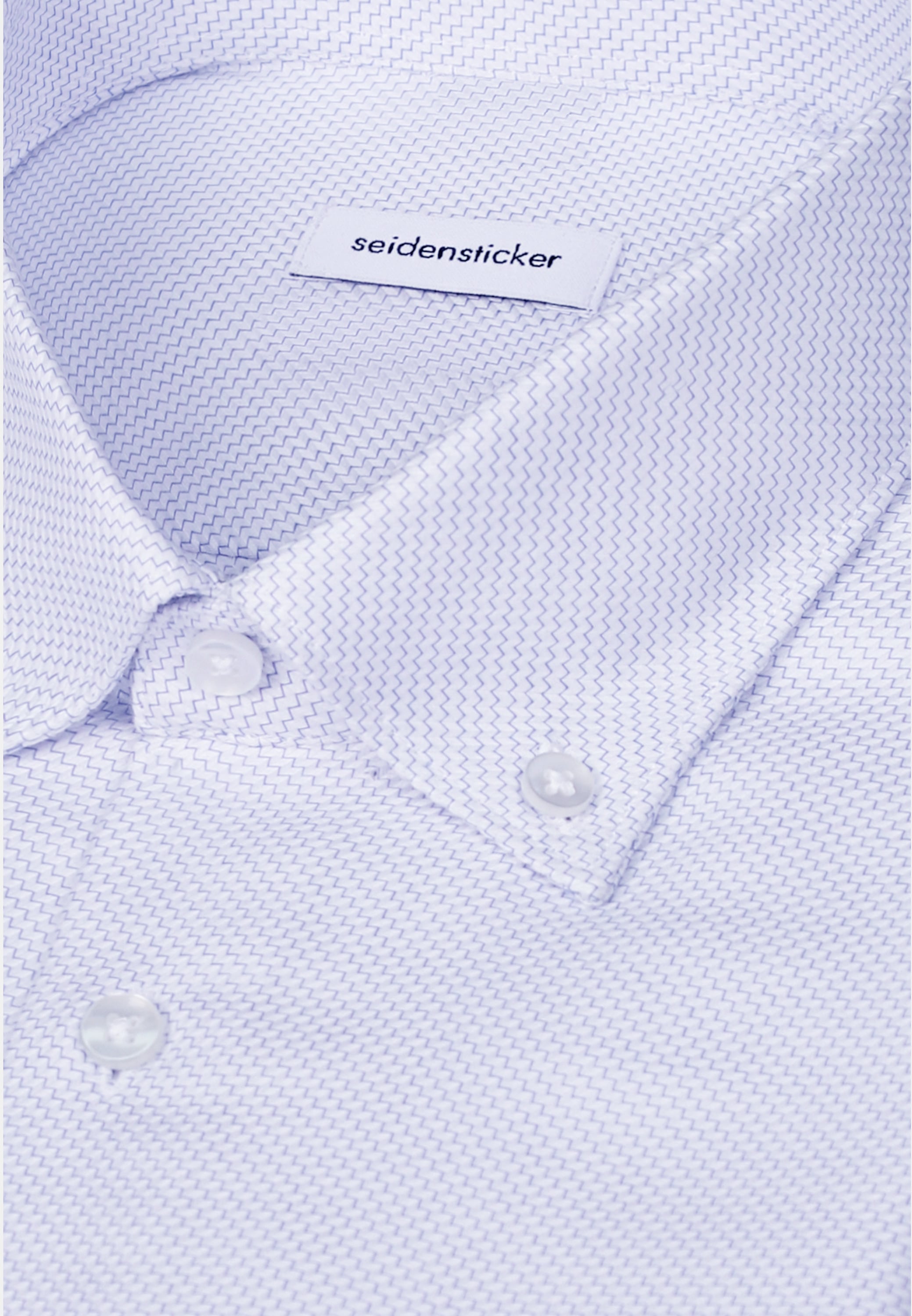 seidensticker Businesshemd »Schwarze Rose« Regular 1/1 Button-Down-Kragen Struktur