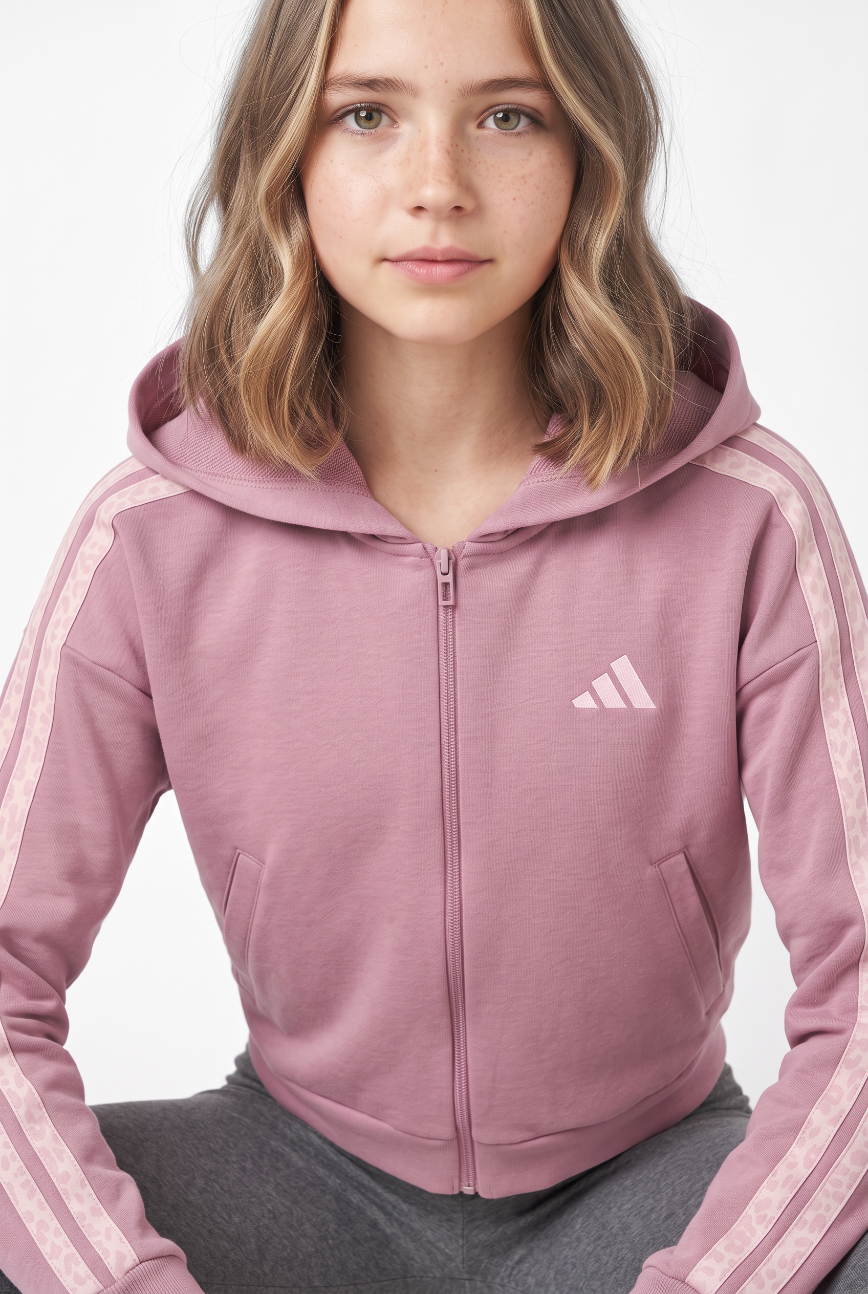 adidas Sportswear Kapuzensweatshirt »SEASONALS ANIMAL, DURCHGEHENDER REISSVERSCHLUSS«
