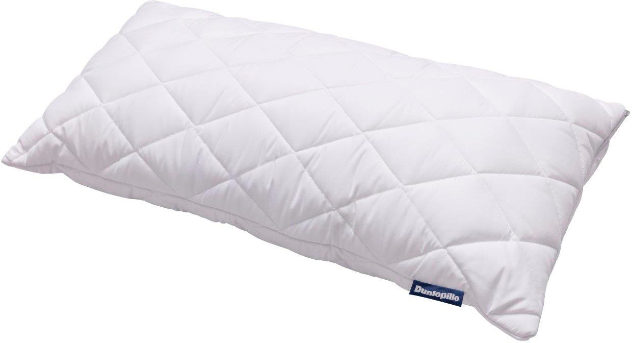 Dunlopillo Microfaserkissen "Home, "NEUHEIT" Kissen Allergikerfreundlich, weich & atmungsaktiv" Füllung: Polyester Bezug: Polyester 1 Stk. tlg. Kopfkissen 40x80 cm, 80x80cm, ergonomisch, strapazierfähig, hochwertig