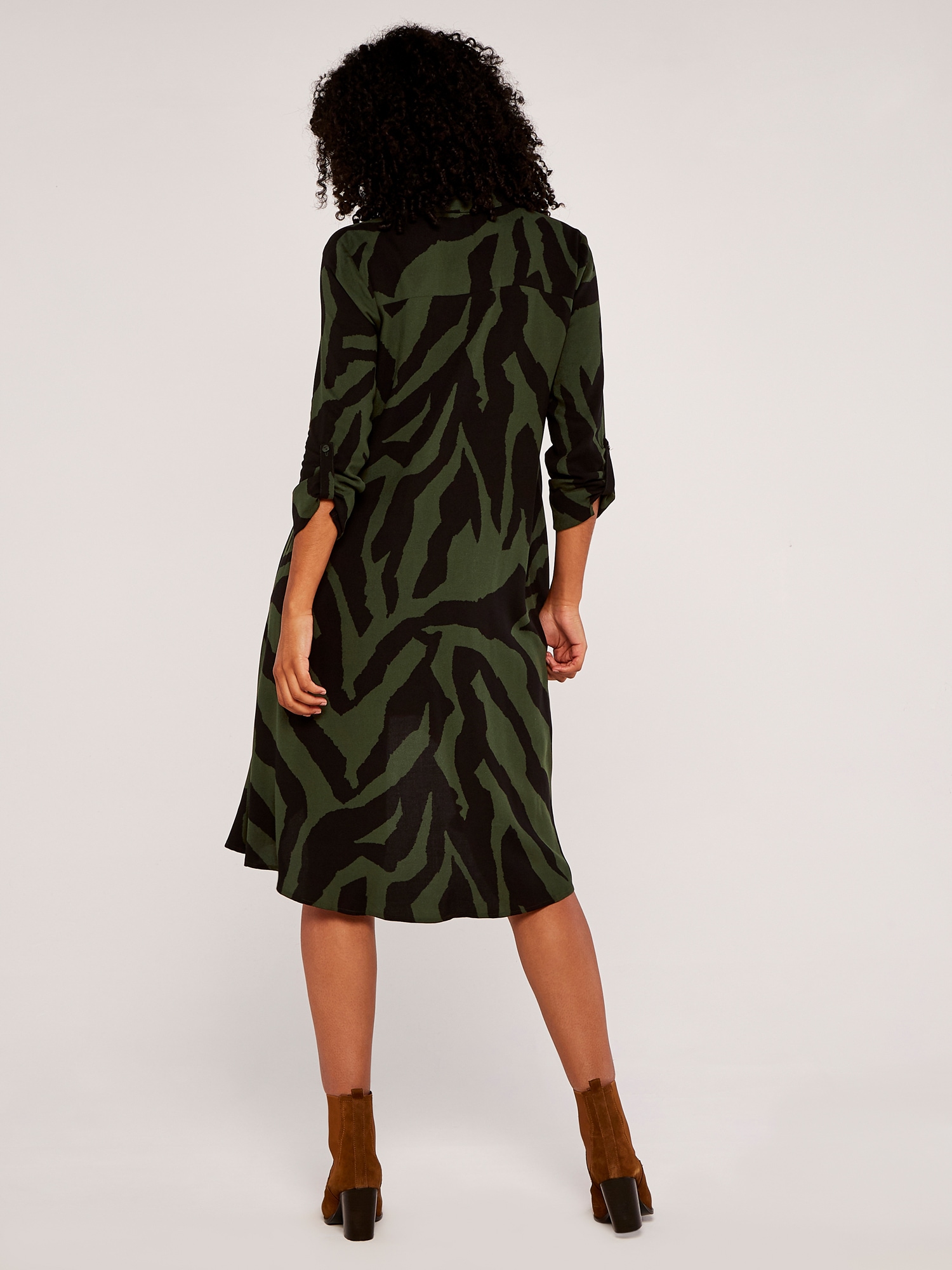 Apricot Druckkleid »Minikleid« asymmetrisch