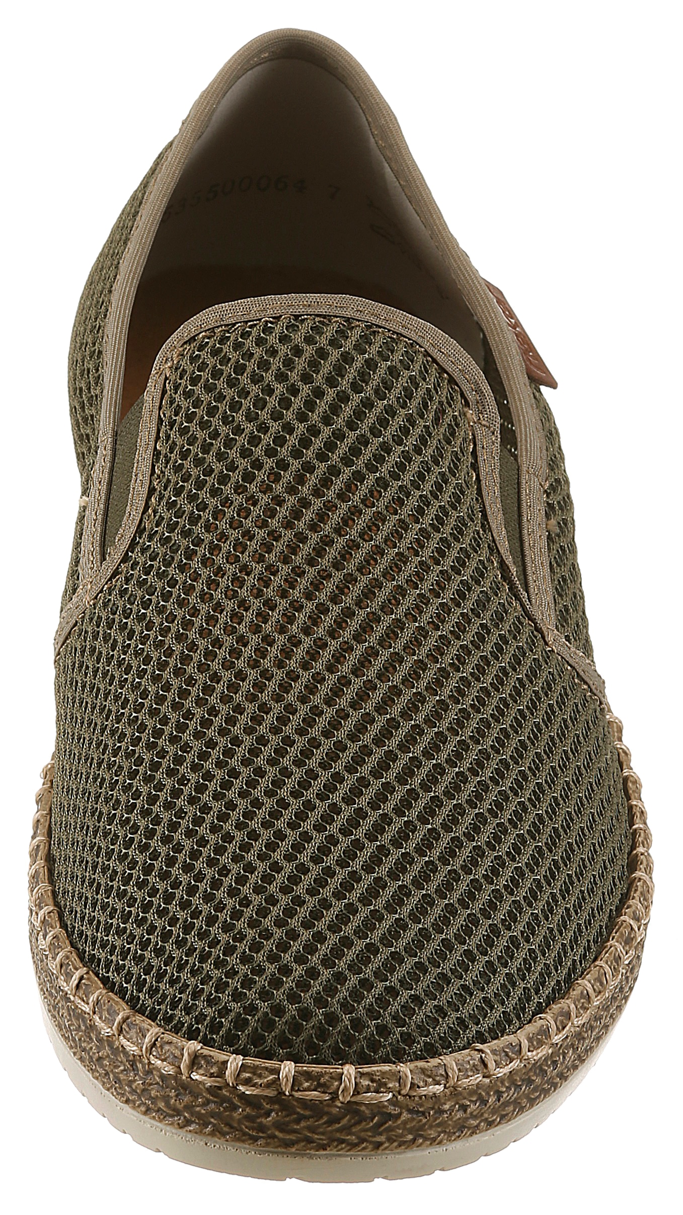 Rieker Espadrille  mit luftdurchlässiger Perforation