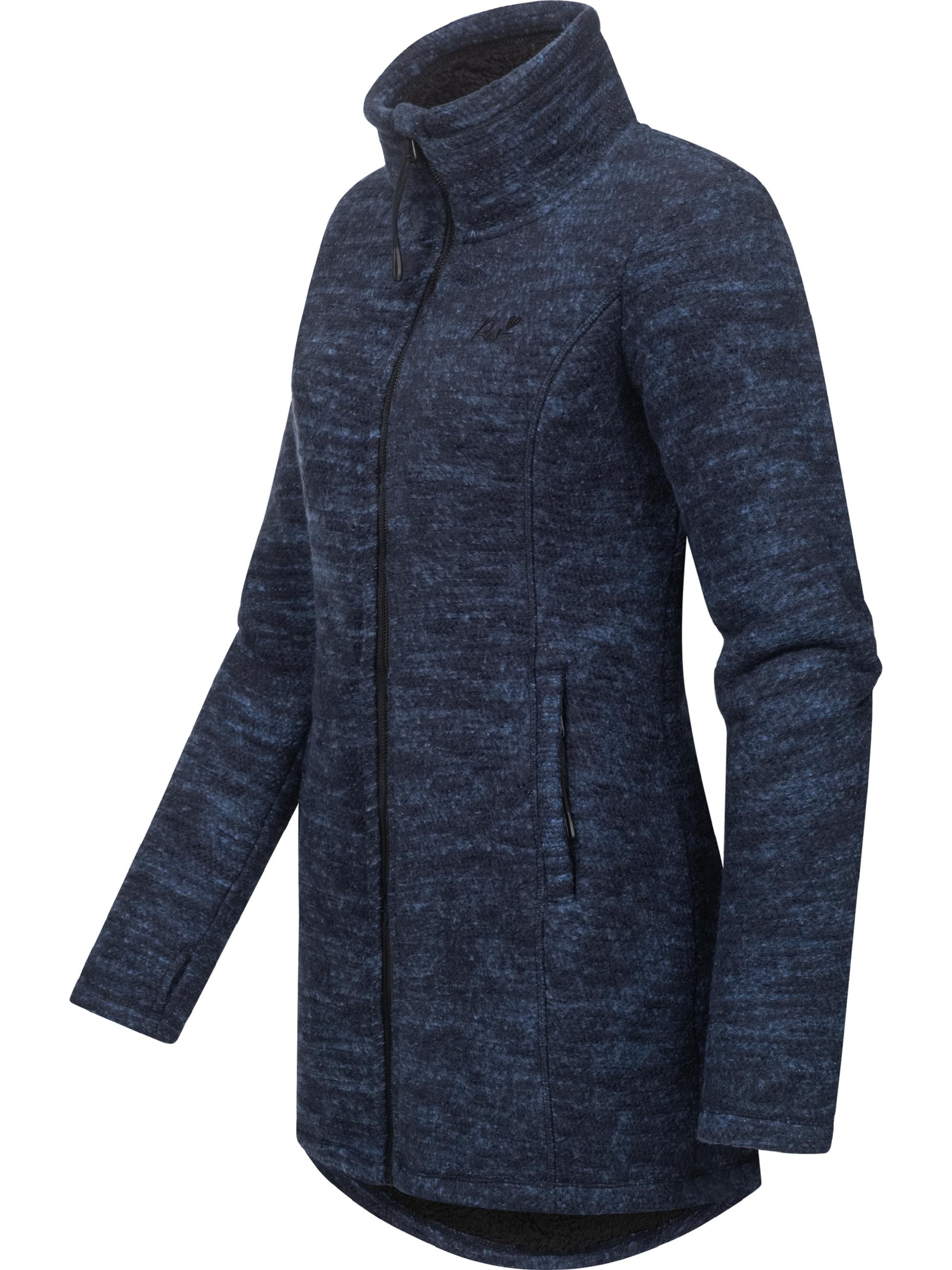 Ragwear Kapuzensweatjacke »Strickjacke Miram Melange«