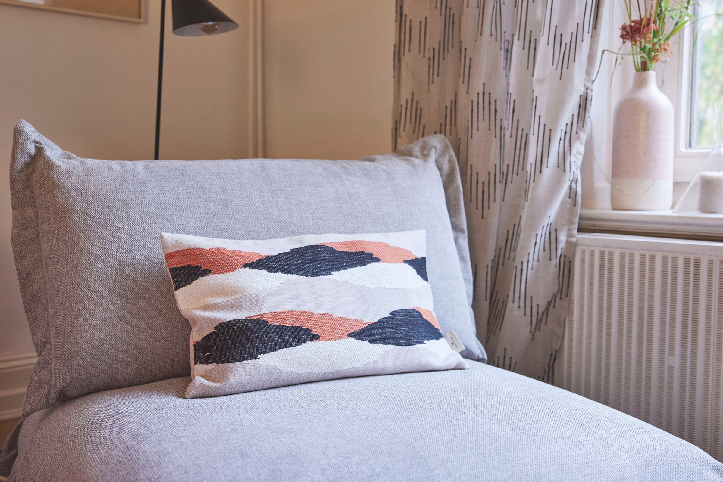 TOM TAILOR HOME Dekokissen »Ethno Stripe«, mit modernem Ethno-Muster, Kissenhülle ohne Füllung, 1 Stück