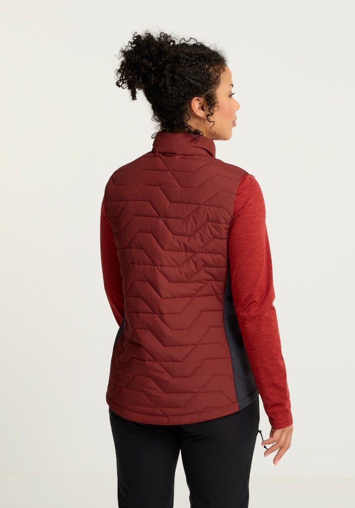 Jack Wolfskin Funktionsweste »FLEXTREK INS VEST W« Isolationsweste, warm, 3-in-1 kompatibel