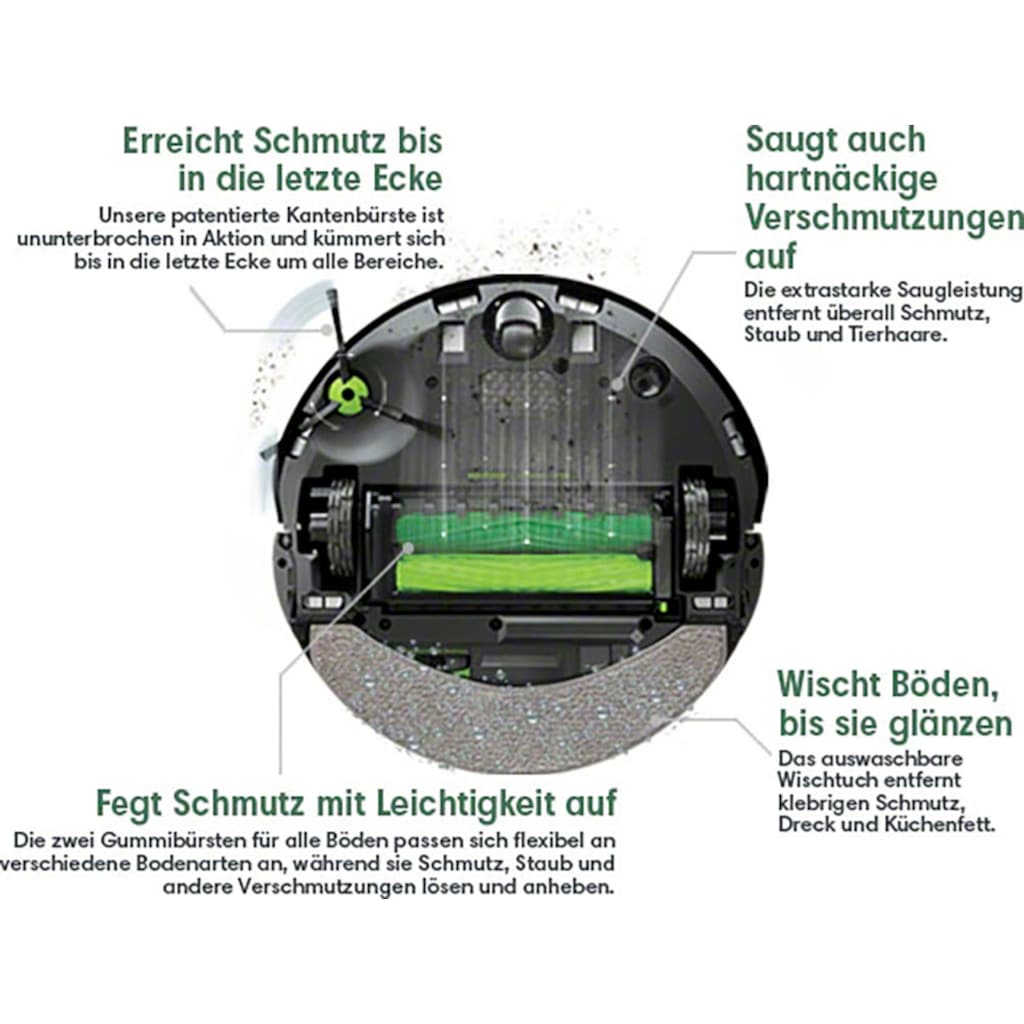 iRobot Saugroboter »Roomba Combo j7 (c715840)«