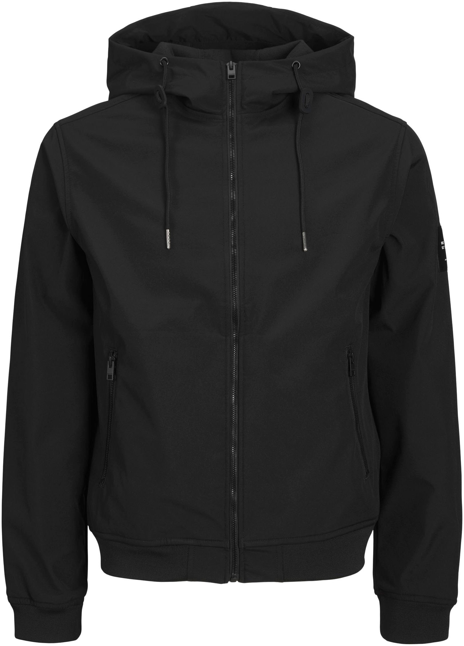 Jack & Jones Softshelljacke »JJEBASIC SOFTSHELL HOOD NOOS«, mit Kapuze