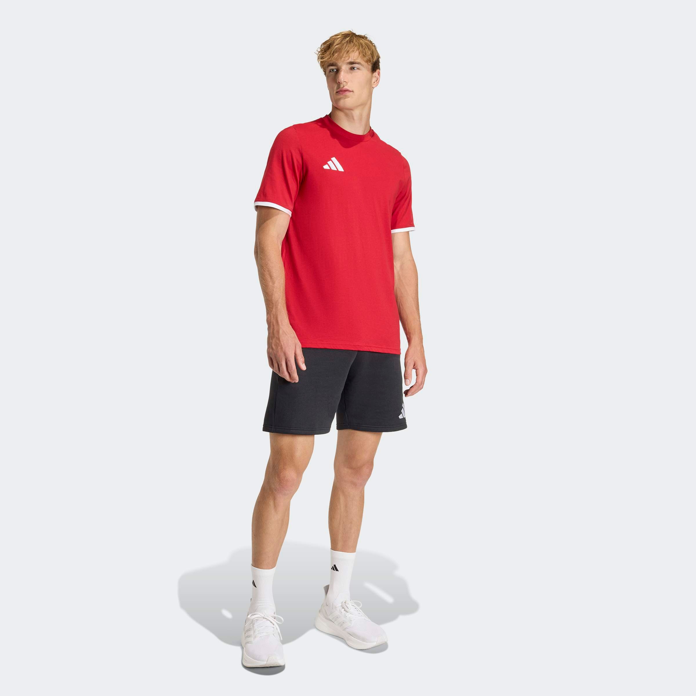 adidas Performance Trainingsshirt »ENTRADA 26 TRIKOT« für Fußball und Freizeit, sportlicher Stil, Single Jersey Material