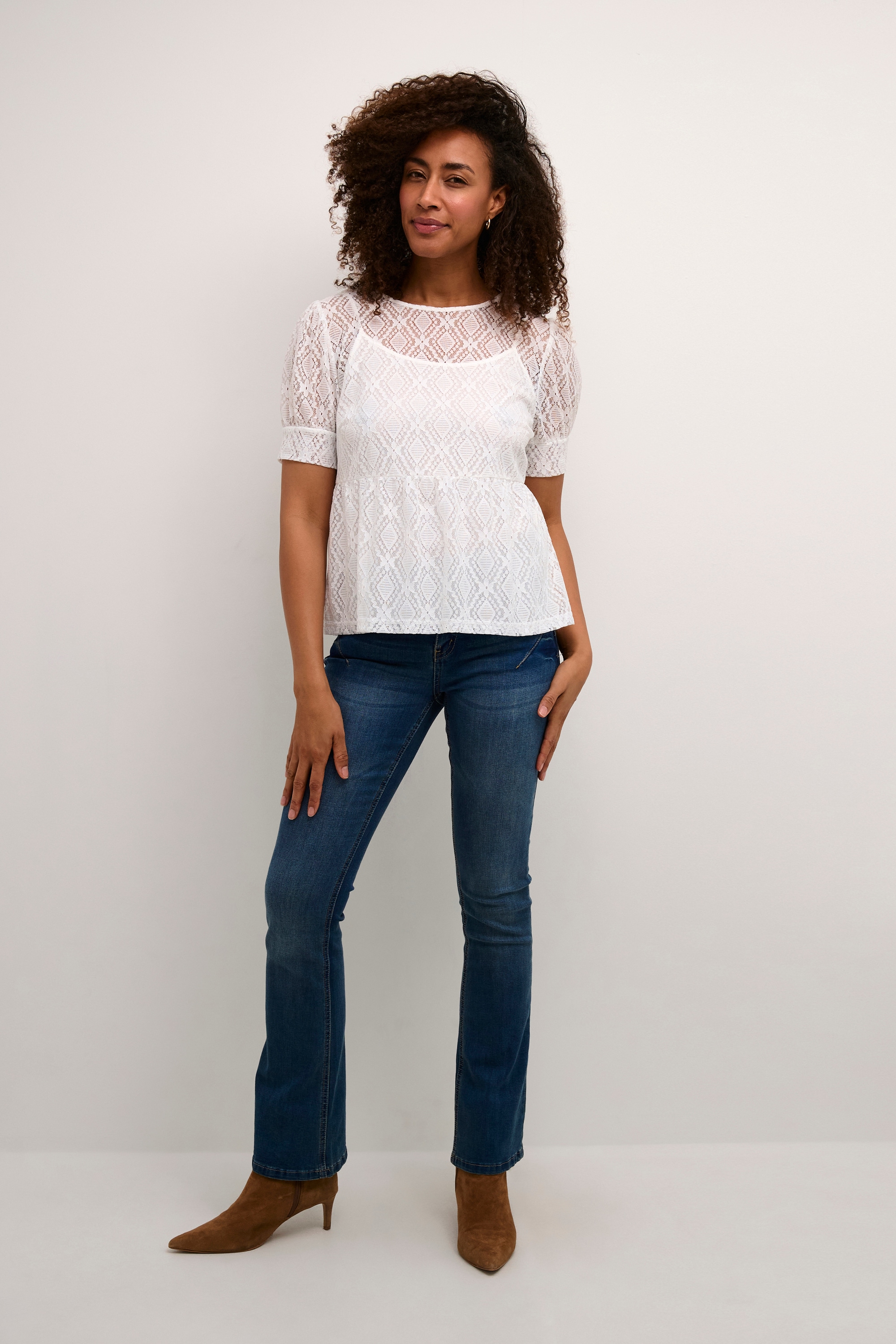 Cream Kurzarmbluse »Kurzarm-Bluse CRRemi«