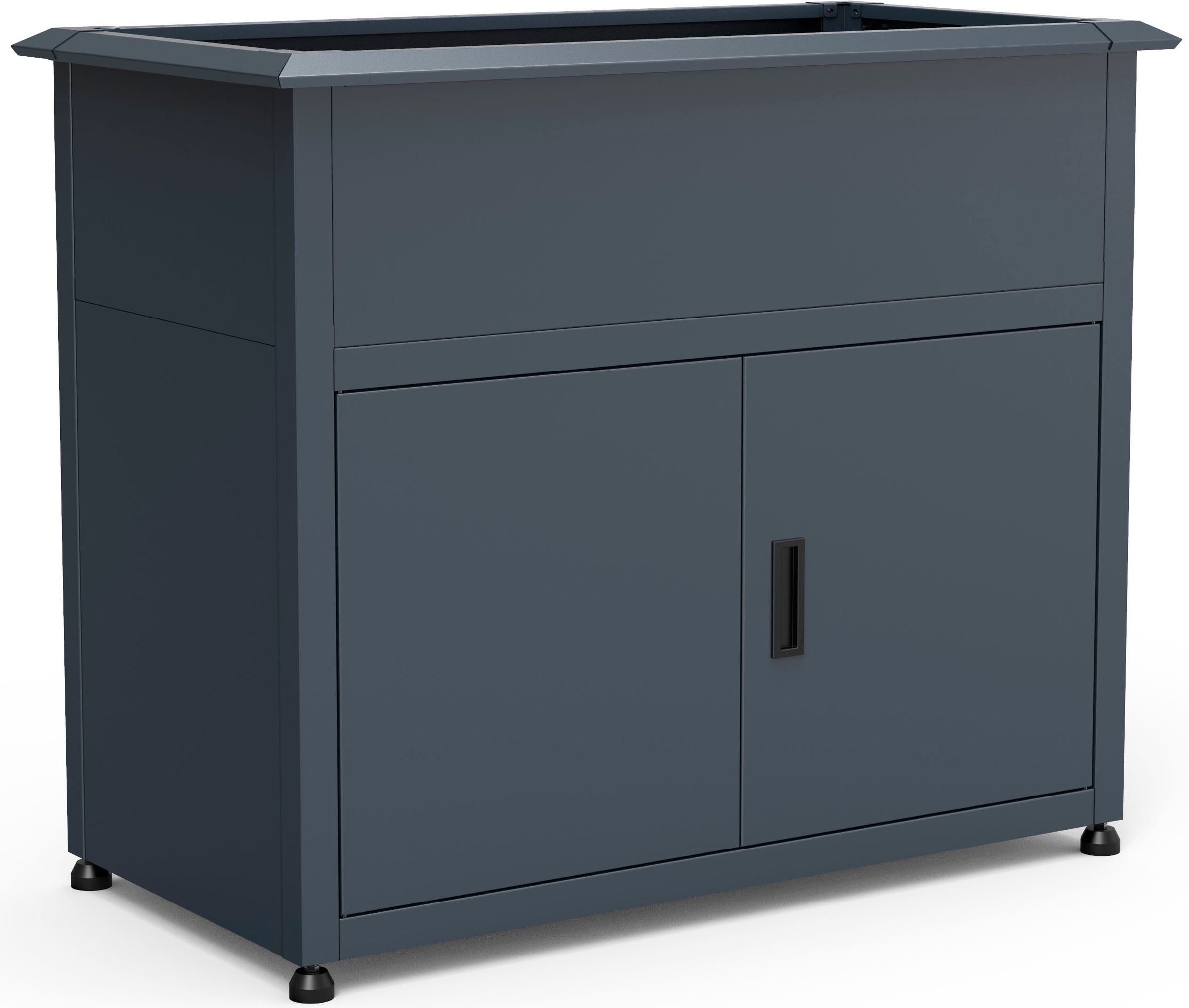 WESTMANN Hochbeet »Plexa« BxTxH: 100x50x85 cm, mit Stauraum & Schneckenkante