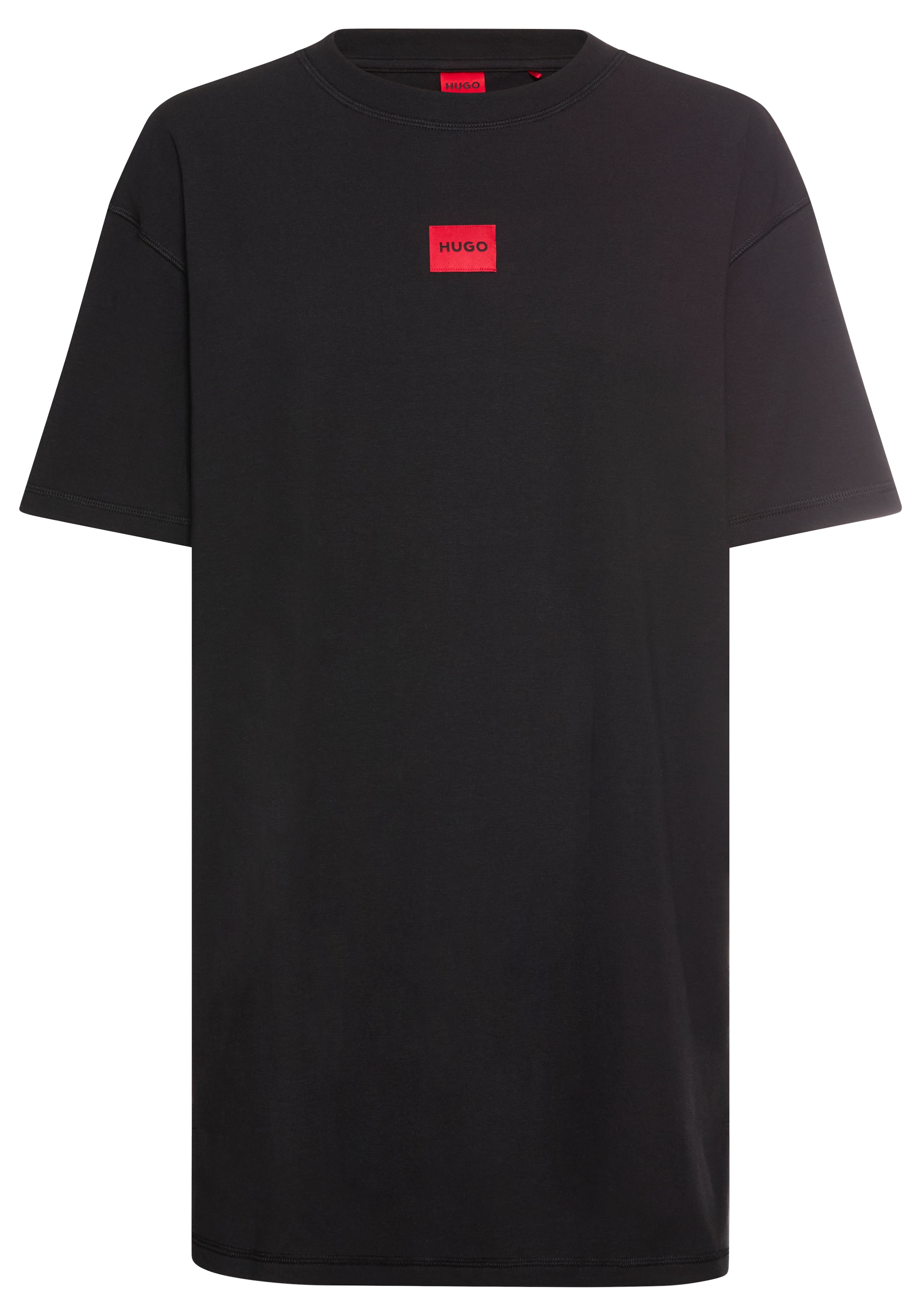 HUGO Underwear Nachthemd, Rundhalsausschnitt, relaxed fit, Markenlabel