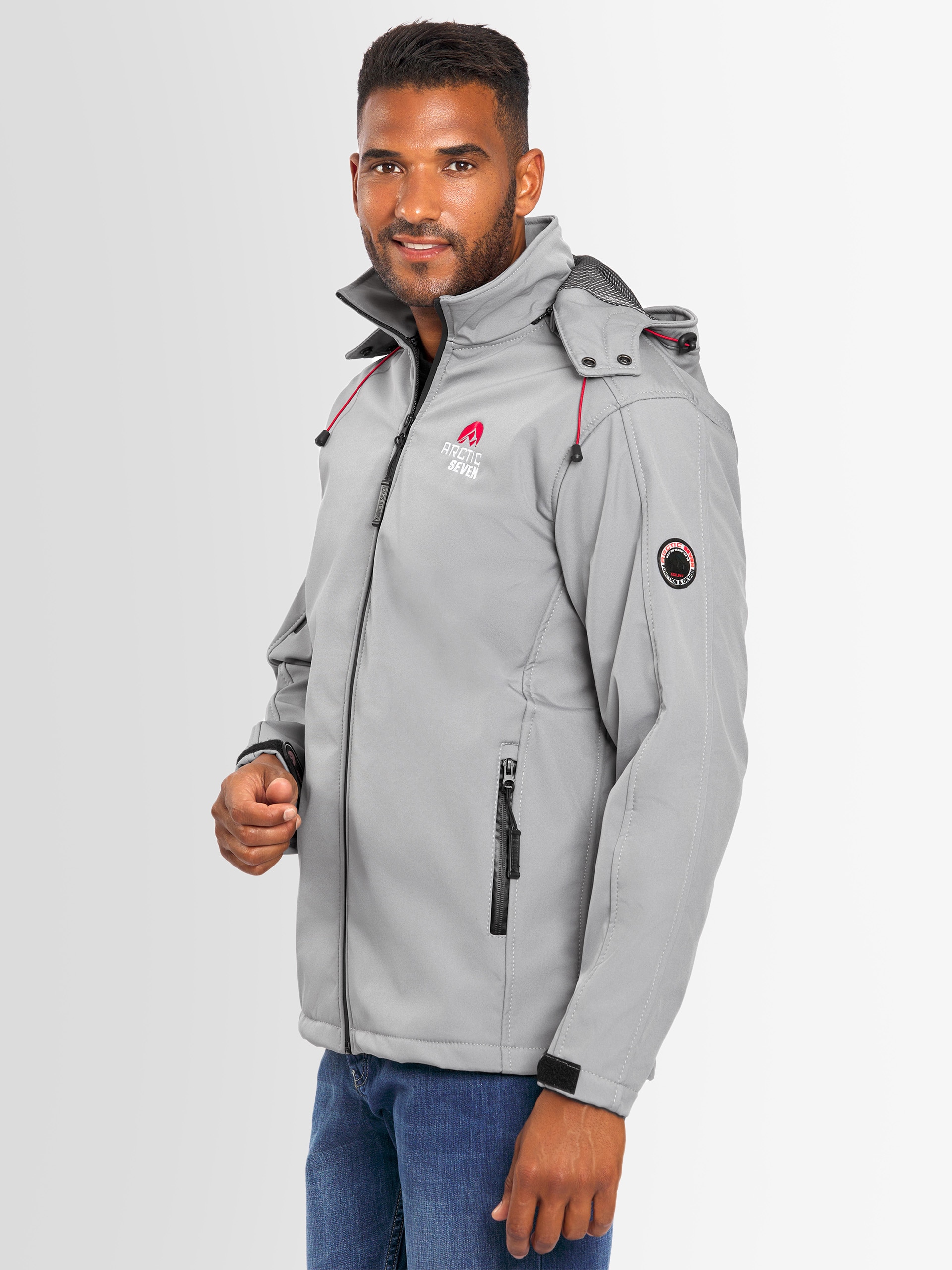Arctic Seven Softshelljacke »Arctic Seven Herren Softshell Jacke AS087«
