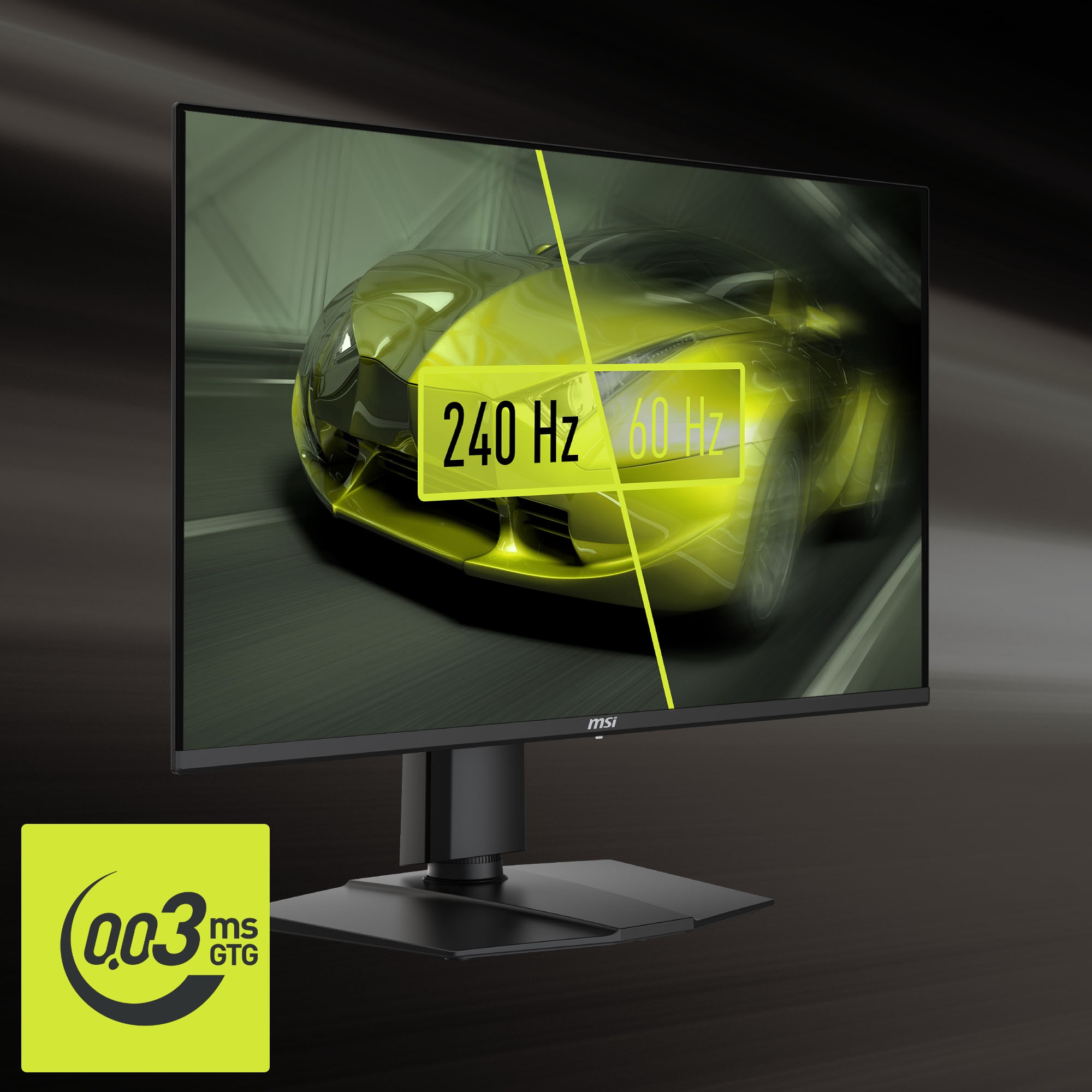 MSI OLED-Monitor »MAG 274QP QD-OLED X24« 67,3 cm/27 ″  2560 x 1440 px WQHD 0,03 Reaktionszeit 240 Hz neig-, schwenk-, höhenverstellbar, Pivot