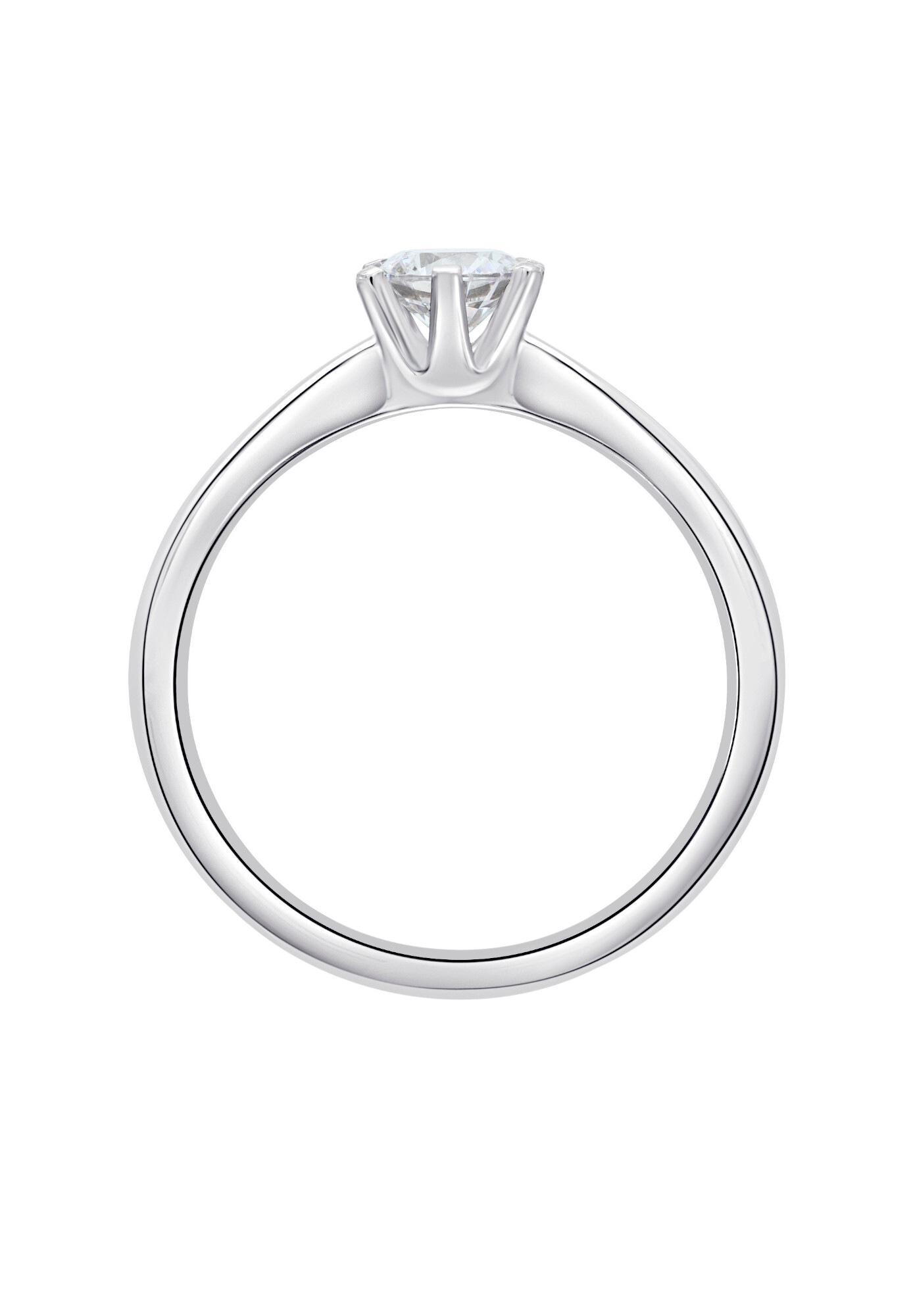 ONE ELEMENT Diamantring »0.2 ct Diamant Brillant Ring aus 585 Weißgold«