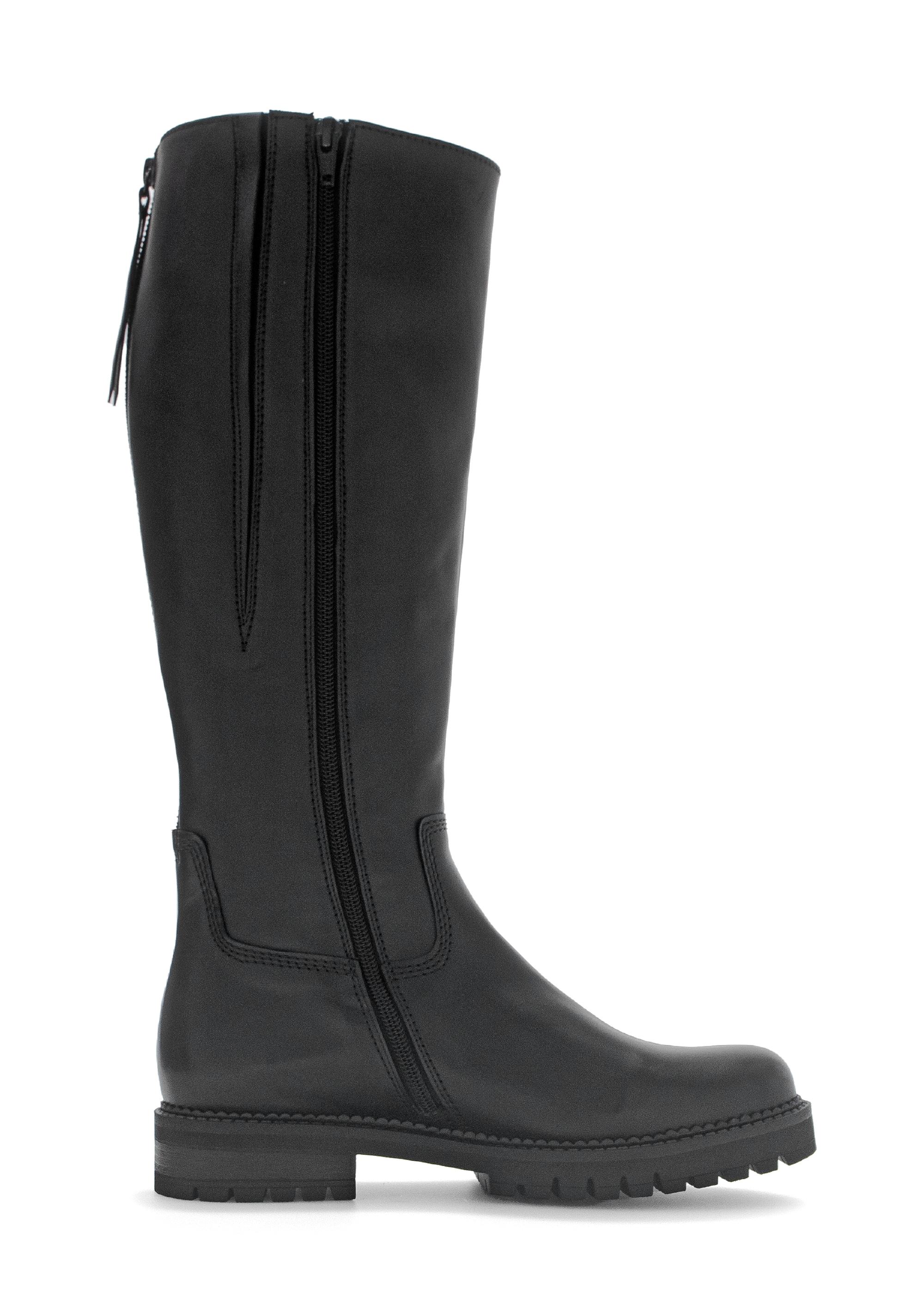 Gabor Stiefel »DAVOS«  , Blockabsatz, Langschaftstiefel in Komfortweite H (= sehr weit)