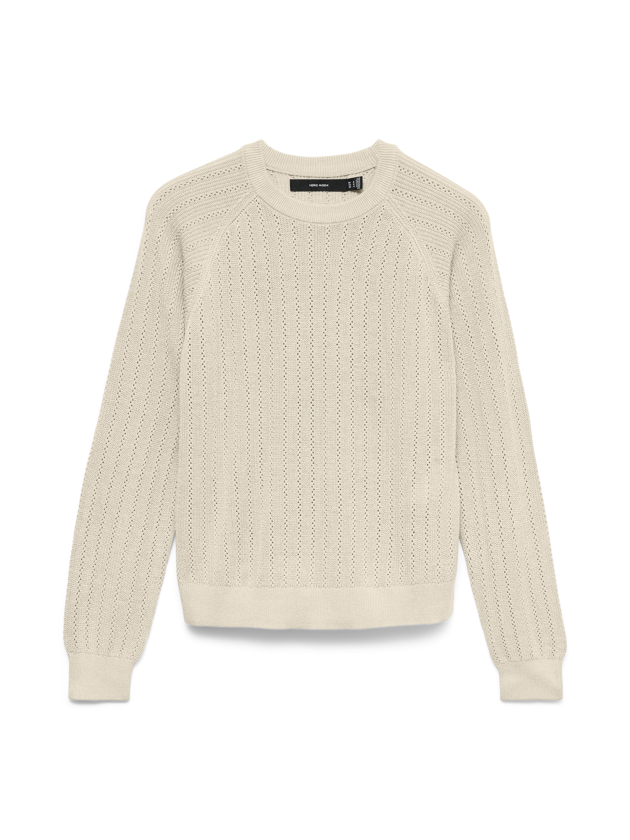 Vero Moda Strickpullover »VMNEWLEX POINTELLE LS O-N PULLOVER NOOS«