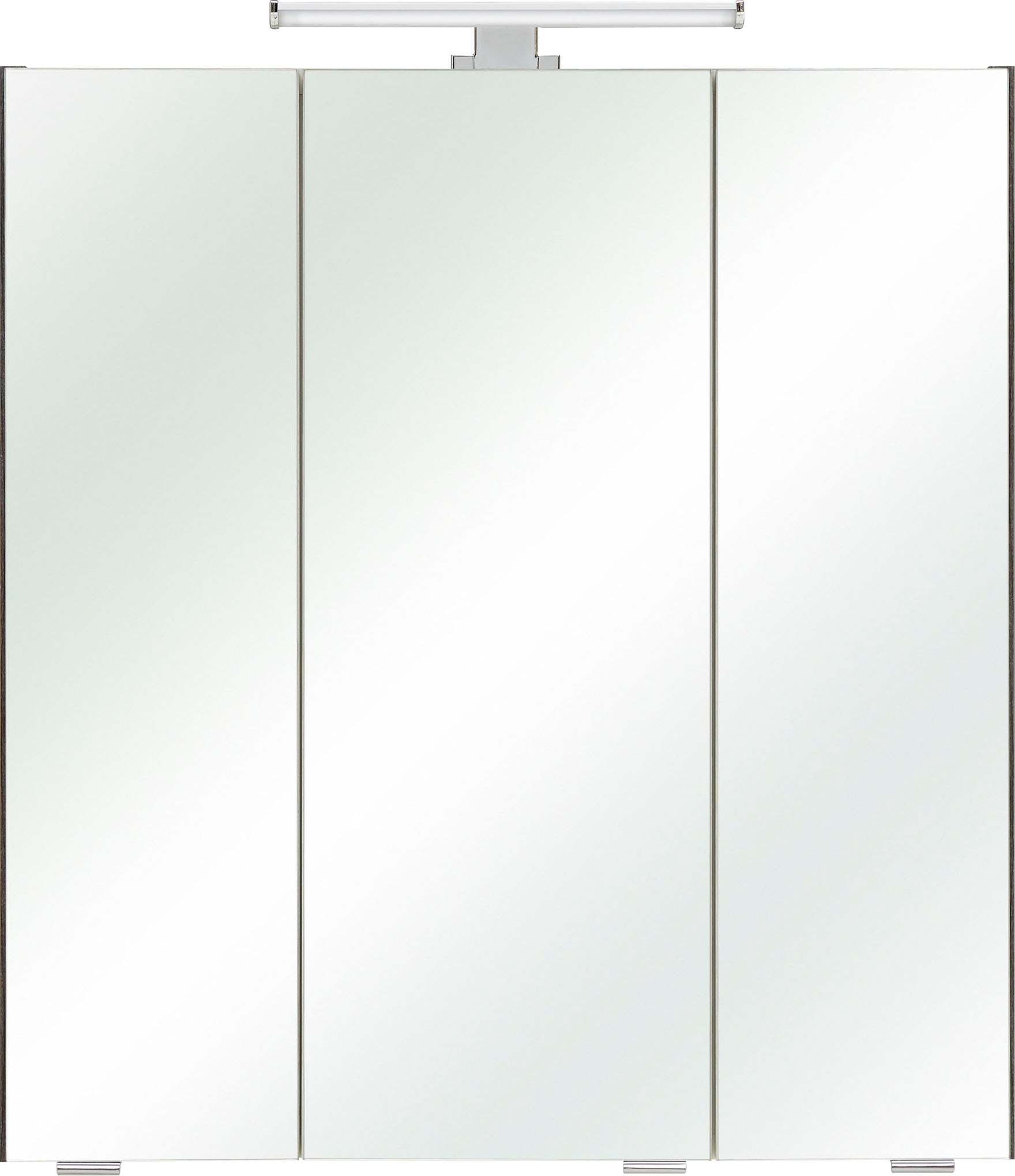 PELIPAL Spiegelschrank »Quickset«, kaufen mit Breite Jahren cm, | 3 online LED-Beleuchtung, XXL Schalter-/Steckdosenbox Garantie 65 3-türig