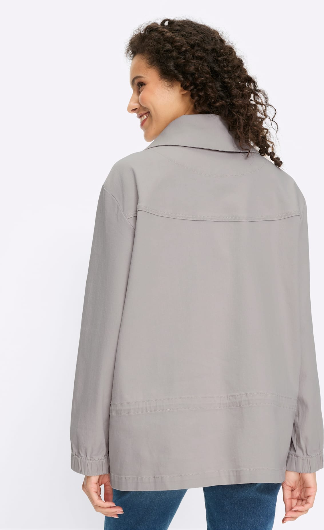 heine Langjacke ohne Kapuze