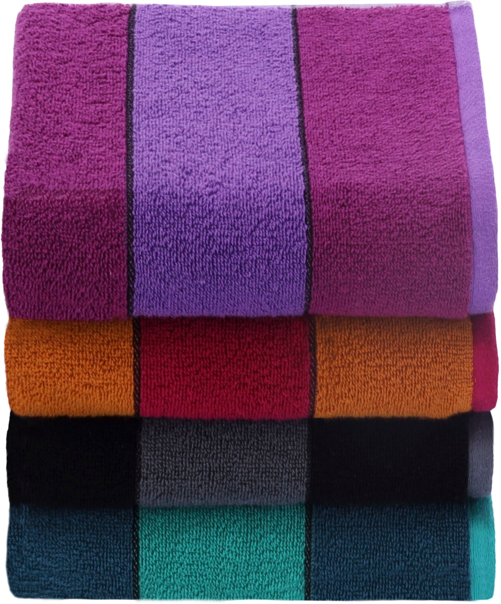 Vossen Handtuch »Bolero«, (1 St.), im Blockstreifendesign online kaufen