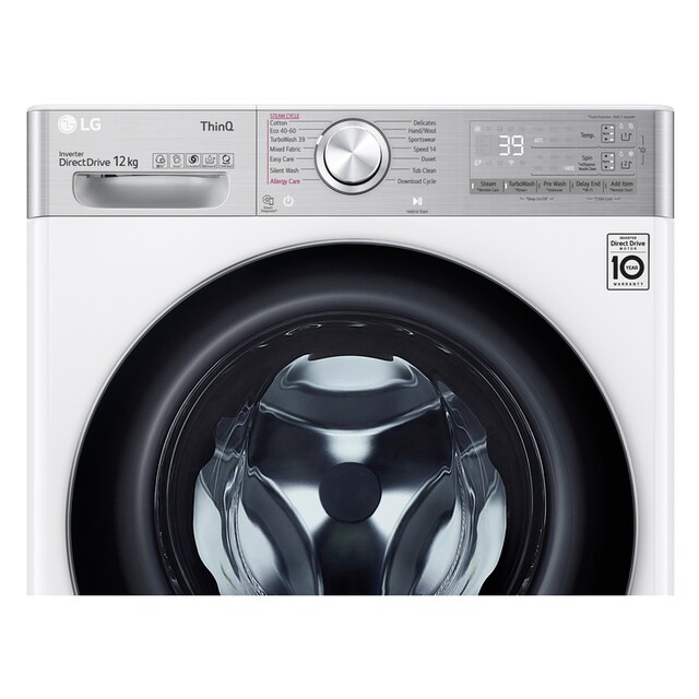 Garantie Jahren Waschmaschine, kg, mit U/min F4WV912AT, 3 LG 1400 XXL 12